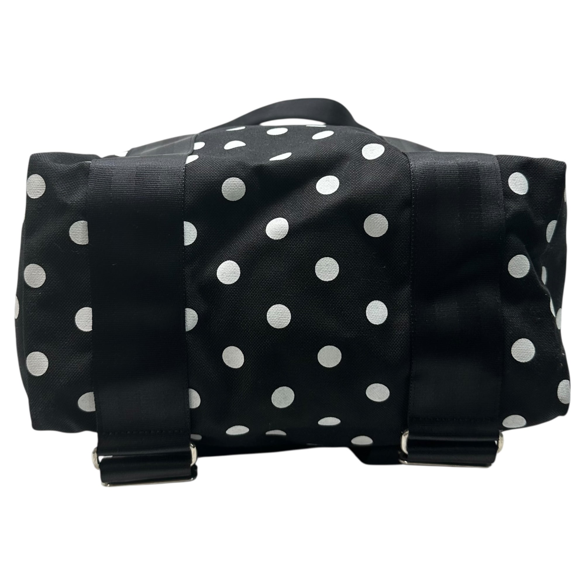 BLACK COMME des GARCONS(ブラックコムデギャルソン) 2-Way Dot Pattern Daypack 2WAY ドット柄 デイパック 1K-K202 ブラック×ホワイト リュック