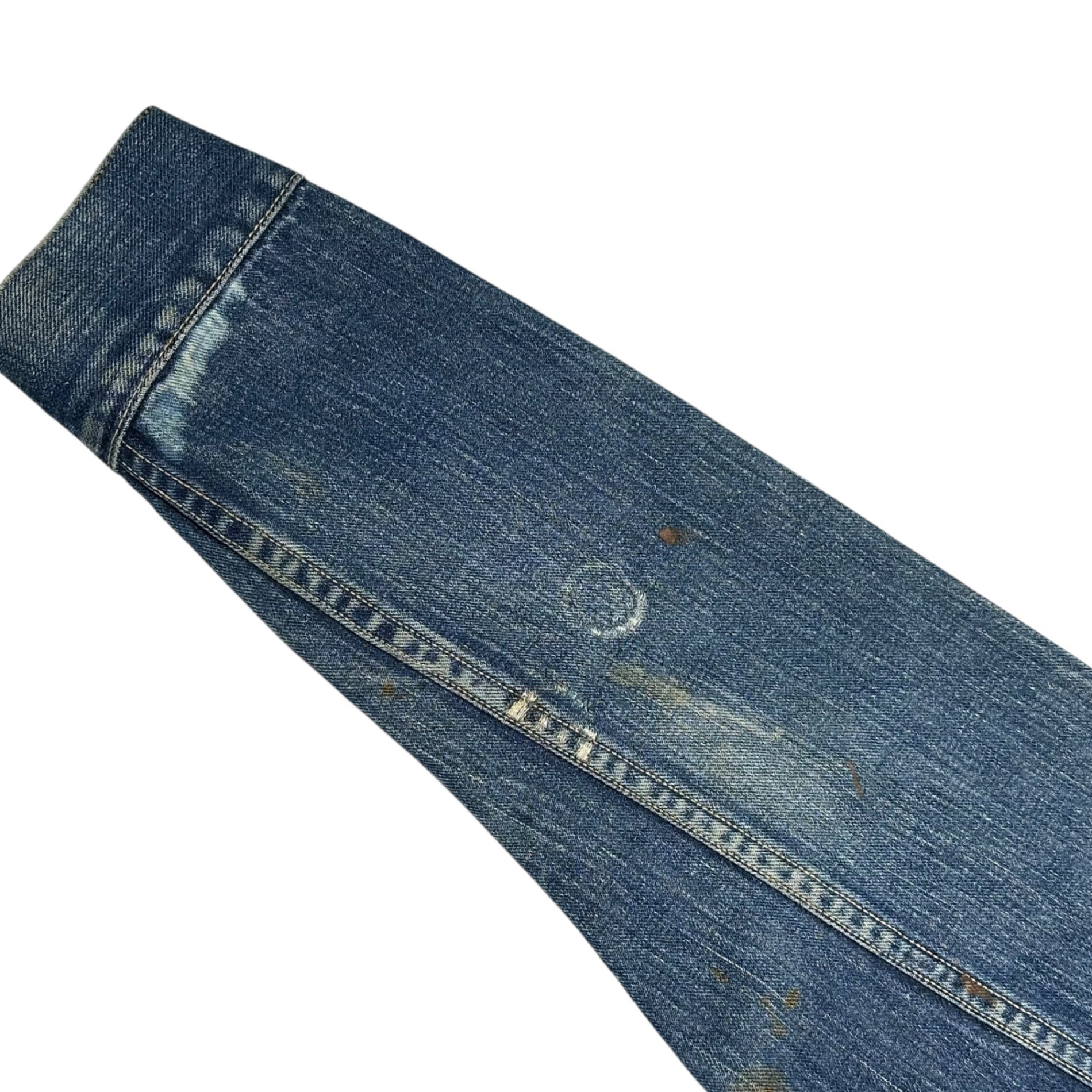 VINTAGE(ヴィンテージ) 50's CORRAL TYPE 2 TRACKER DENIM JACKET トラッカー デニム ジャケット 表記無(ML程度) インディゴ 推定50年代 セカンド 2nd