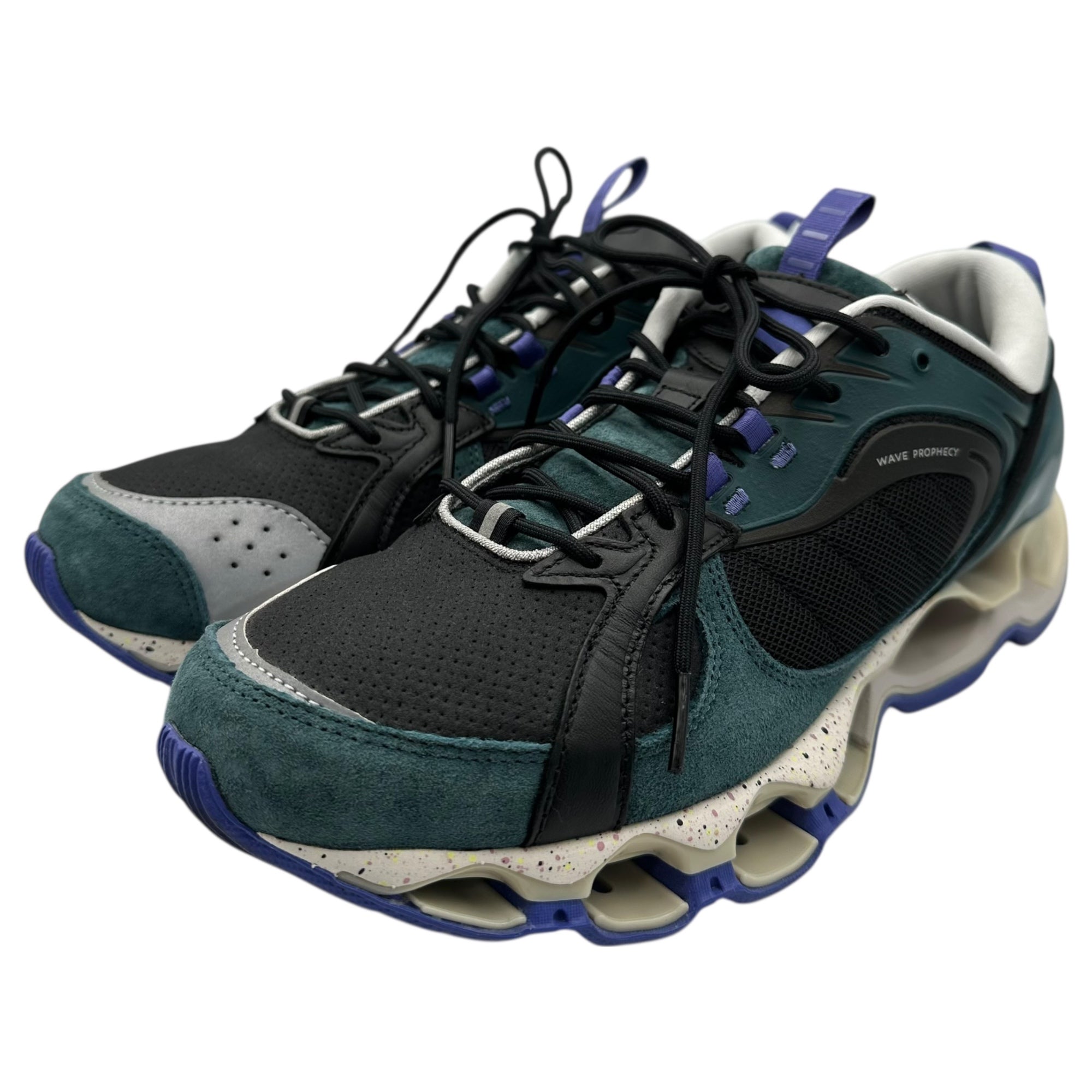 MIZUNO(ミズノ) WAVE PROPHECY B2 GRAPHPAPER ウェーブ プロフェシー ベータ2 グラフペーパー D1GD230701 28.0cm ブルー×ブラック×シルバー×ホワイト