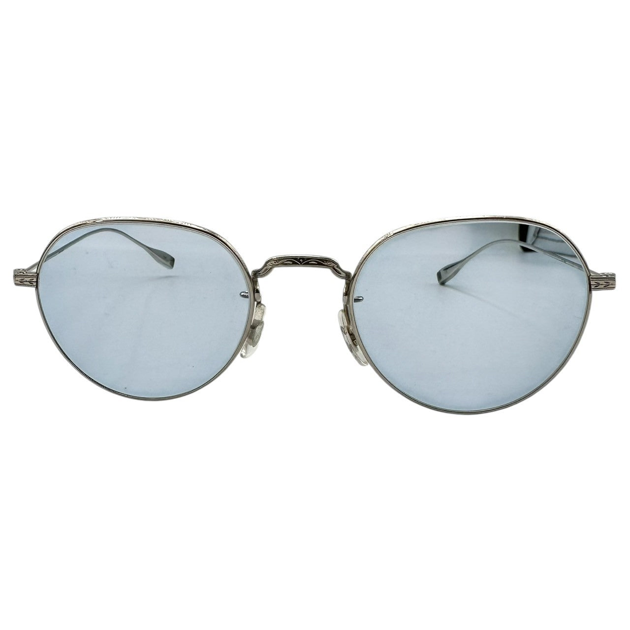 EYEVAN(アイヴァン) Epitome - Silver エピトーム メタル リム サングラス 48□22-145 シルバー ブリーズブルー25% 眼鏡 メガネ