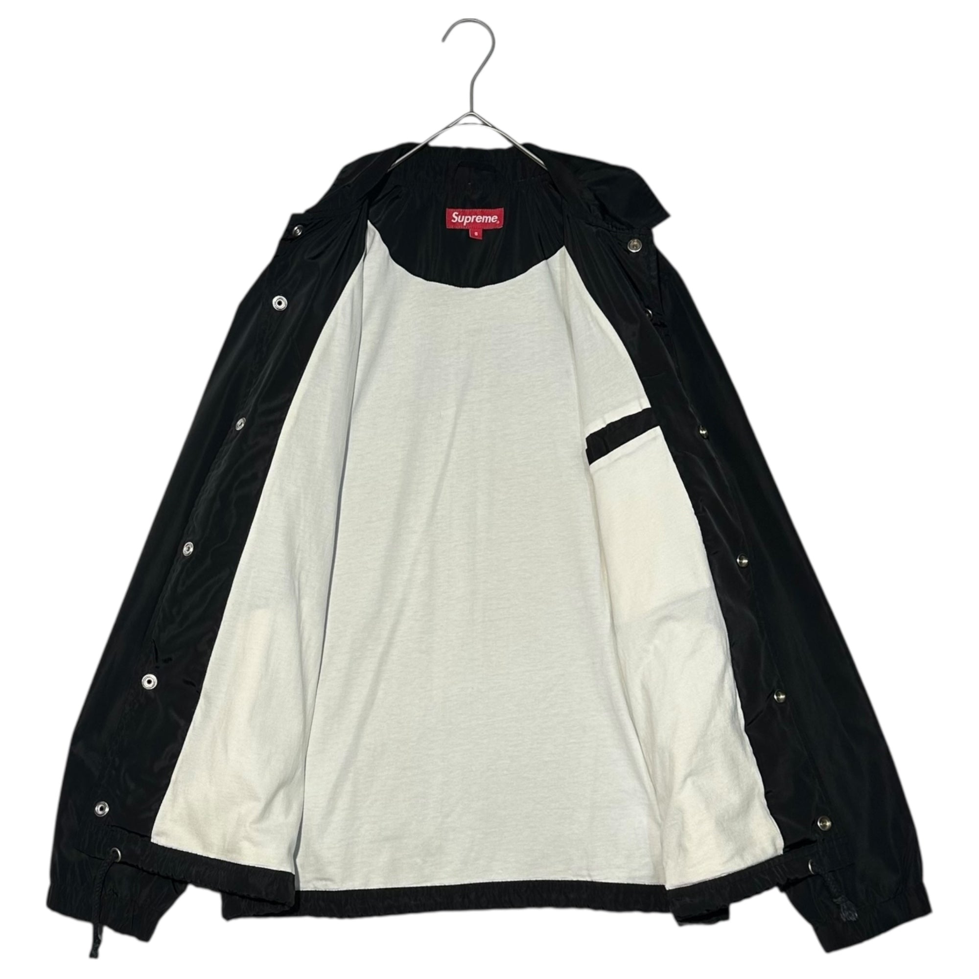SUPREME(シュプリーム) 16SS Spin Coaches Jacket スピン コーチ ジャケット S ブラック