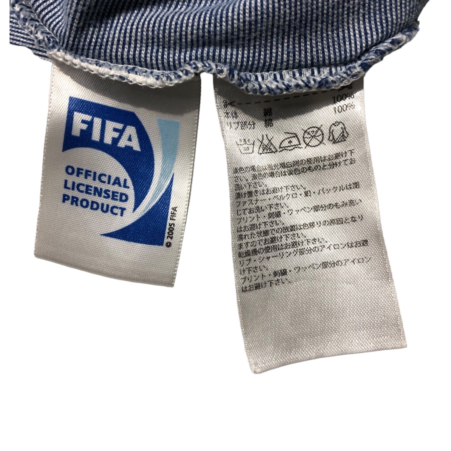 adidas(アディダス) 00’s AFA game T-shirt ゲーム Tシャツ l ブルー FIFA公式