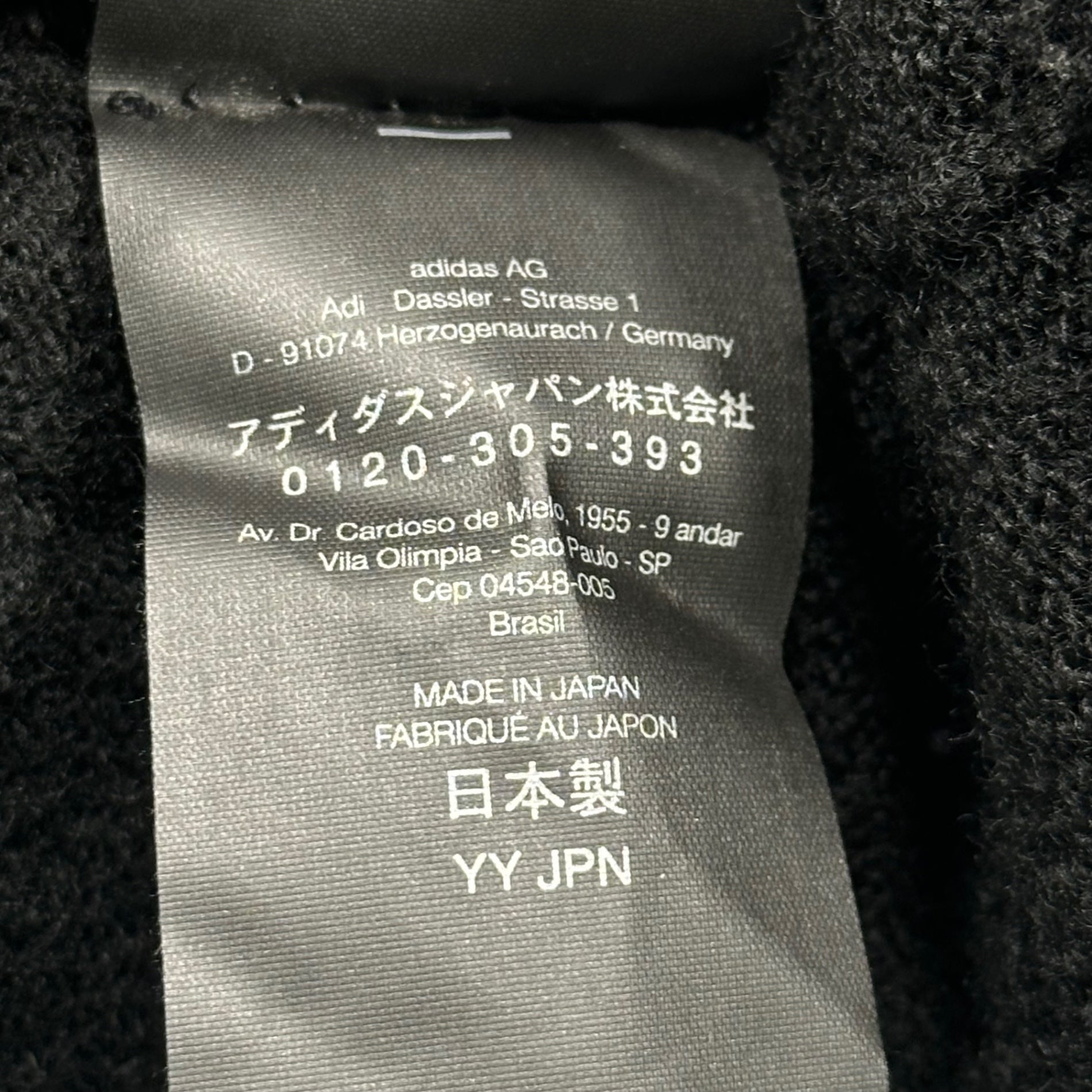 Y-3(ワイスリー) Sleeve Fringe Decorated L/S Knit 袖 フリンジ 装飾 長袖 ニット M ブラック