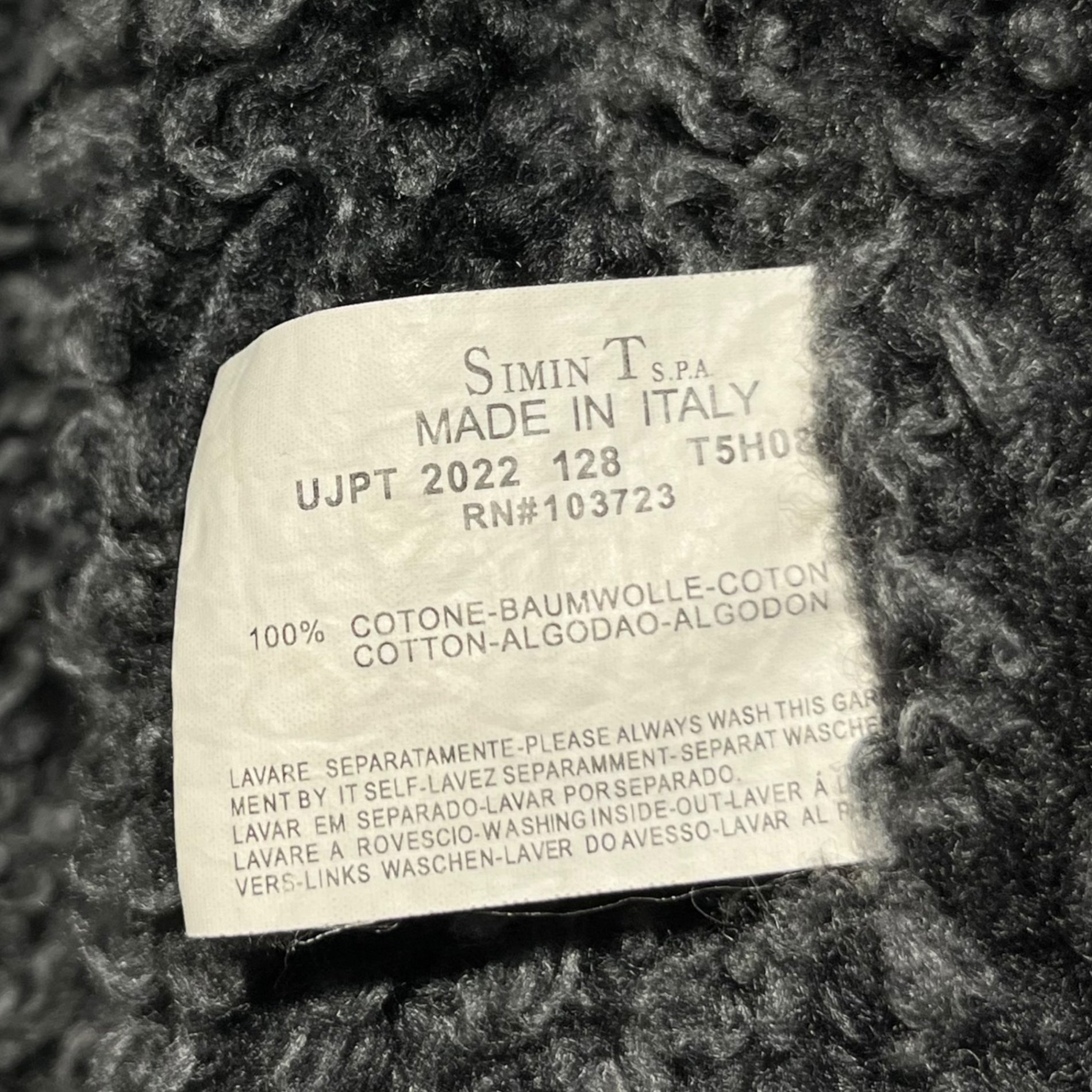 DSQUARED2(ディースクエアード) 00's Boa zip denim jacket ボア ジップ デニム ジャケット T5H08F8 48(L程度) ブラック Y2K