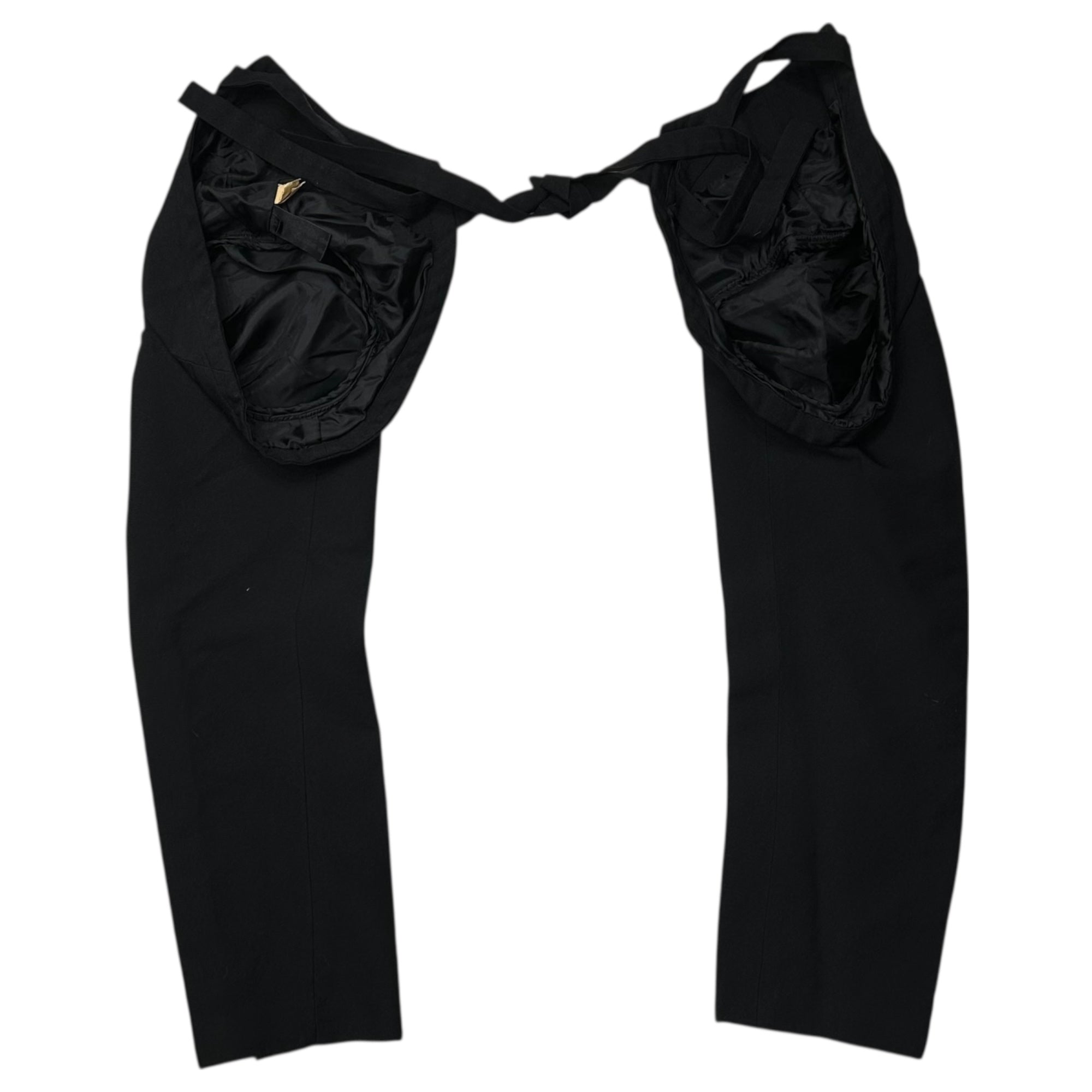COMME des GARCONS COMME des GARCONS(コムデギャルソンコムデギャルソン) Polyester Shrink-Resistant Attached Sleeves ポリエステル 縮絨 付け袖 RM-J002 M ブラック