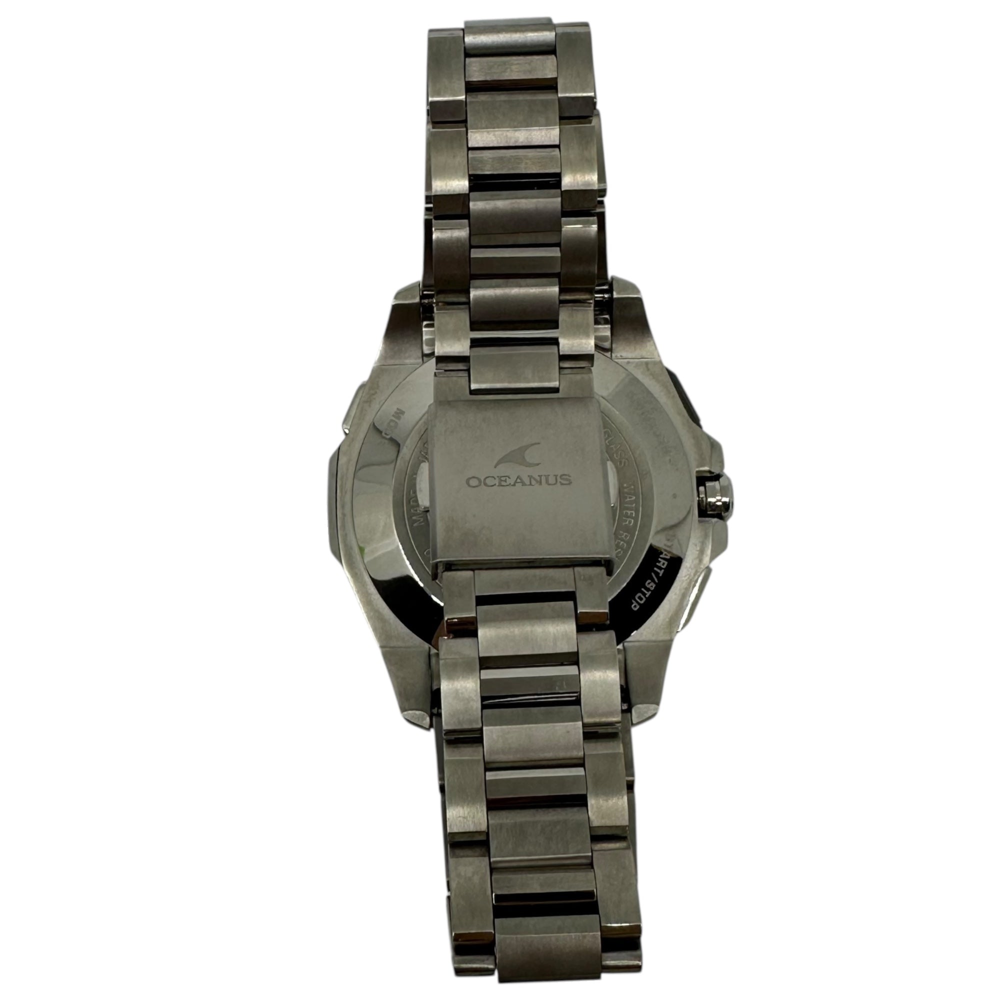 CASIO(カシオ) OCEANUS オシアナス 腕時計 OCW-G1100-1AJF 黒文字盤 マルチバンド6 GPS ハイブリッド電波 タフソーラー