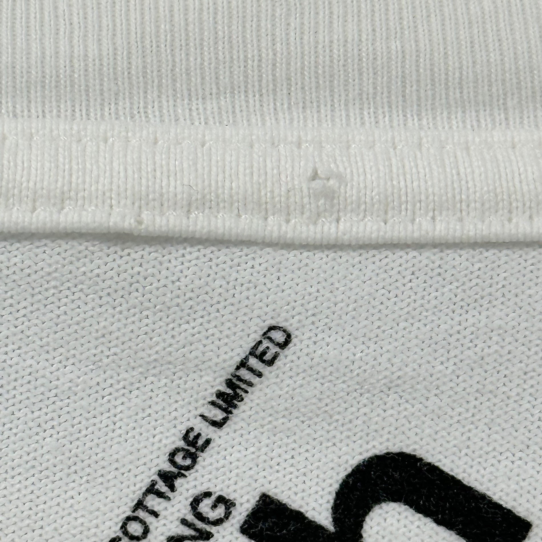 ELECTRIC COTTAGE(エレクトリックコテージ) 2002aw One-point logo l/s T-shirt Tricolorワンポイント ロゴ 長袖 Tシャツ 袖 トリコロール カラー L ホワイト×レッド×ブルー