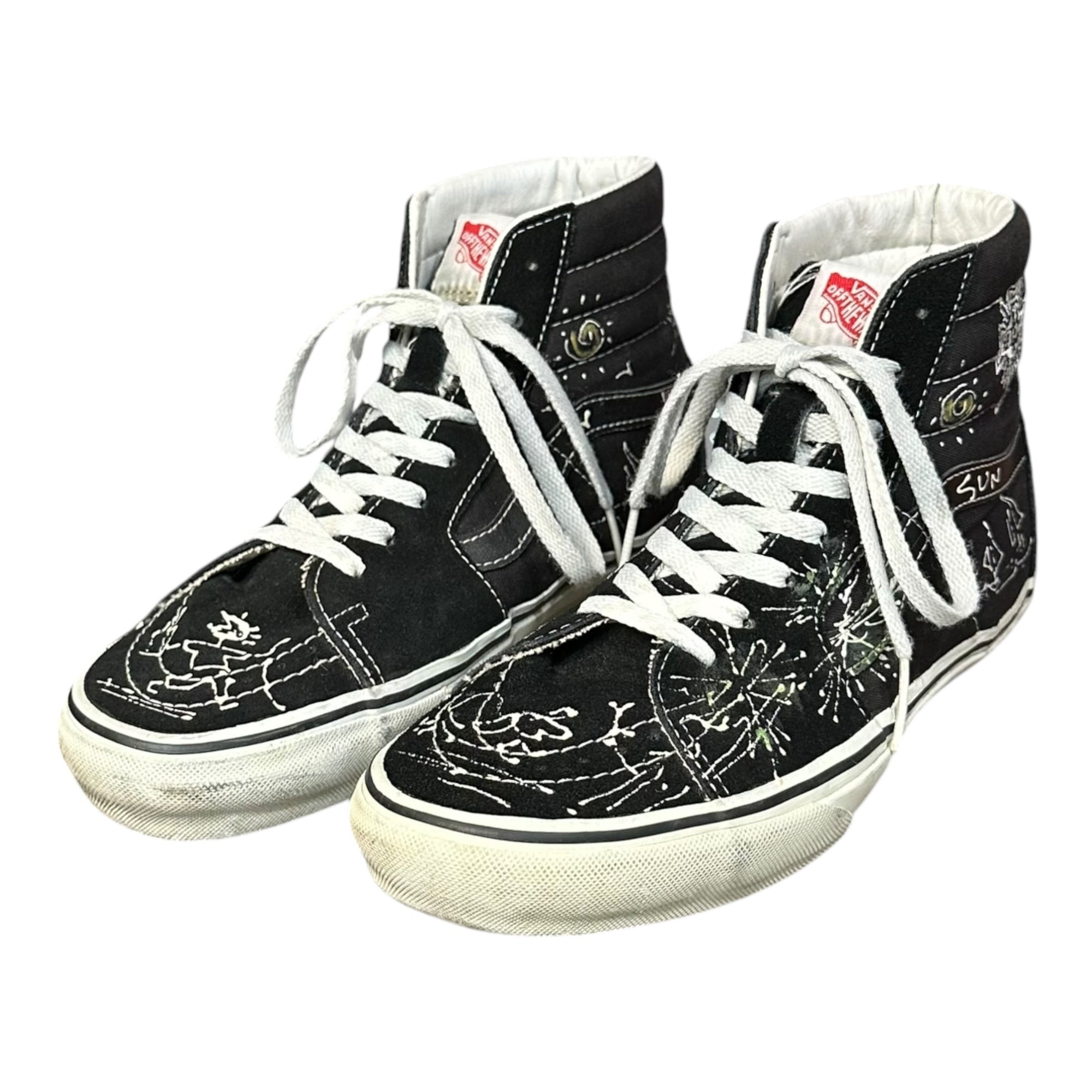 VANS×DOGTOWN(バンズ×ドッグタウン) 2000’s SK8 HI スケート ハイ US 8(26cm) ブラック ハイカット スニーカー