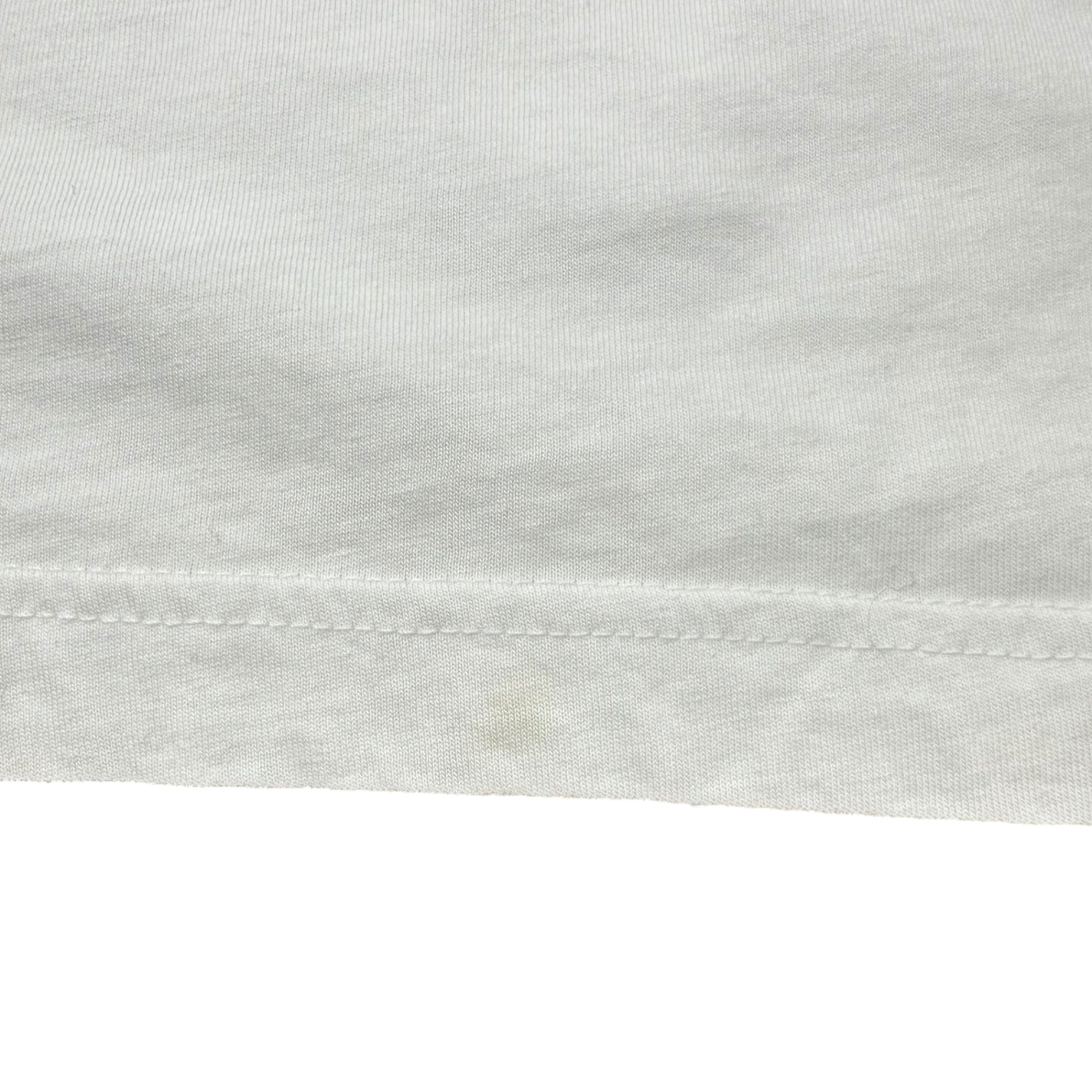 VERSACE JEANS COUTURE(ヴェルサーチジーンズ) Gold Logo Print T-Shirt ゴールド ロゴ プリント Tシャツ B3GWA7TB XXL ホワイト