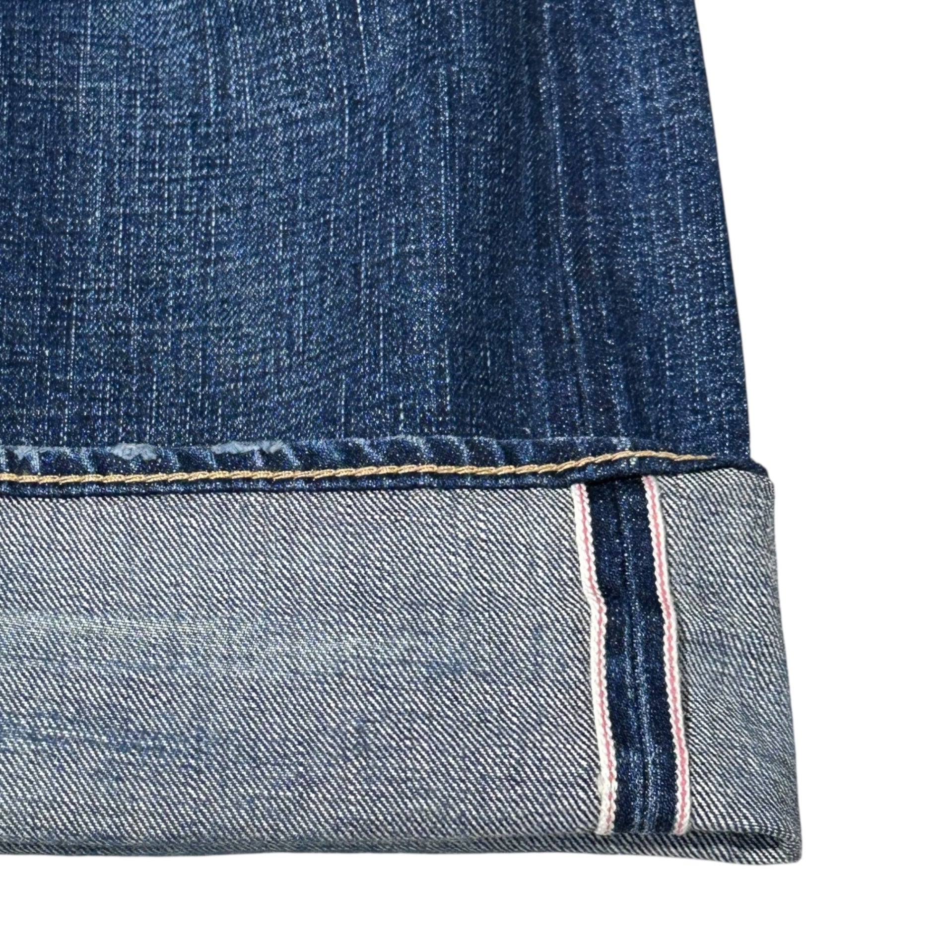 RRL(ダブルアールエル) 1938 Buckleback 081 Cinchback Denim Pants バックルバック 081 シンチバック デニム パンツ LOT:081 30 インディゴ PP-PM-YW-6002