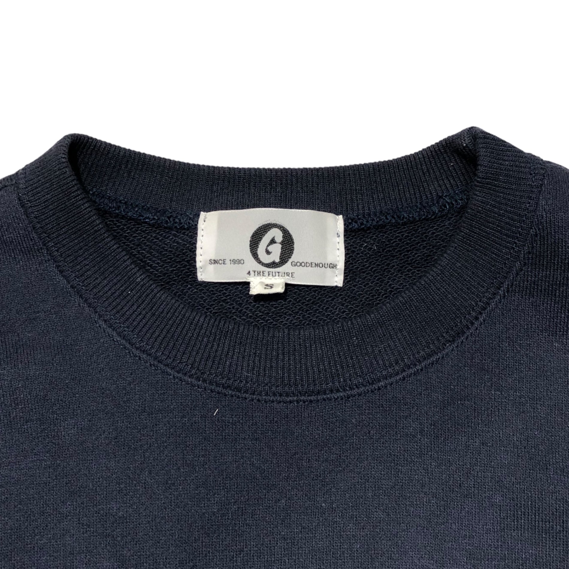GOODENOUGH(グッドイナフ) 14AW ROUND BODY CLASSICS CREW ラウンドボディ クラシック クルーネック スウェット GE-144008 S ネイビー