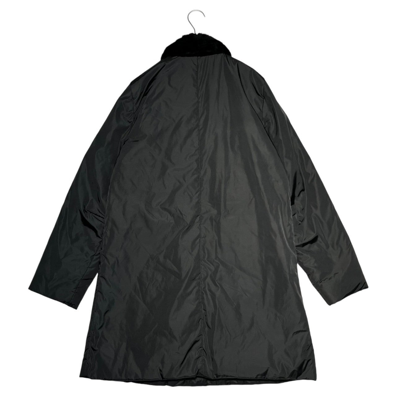 'S Max Mara(エス マックスマーラ) fur embellished down coat ファー装飾 ダウンコート 36(S) ブラック