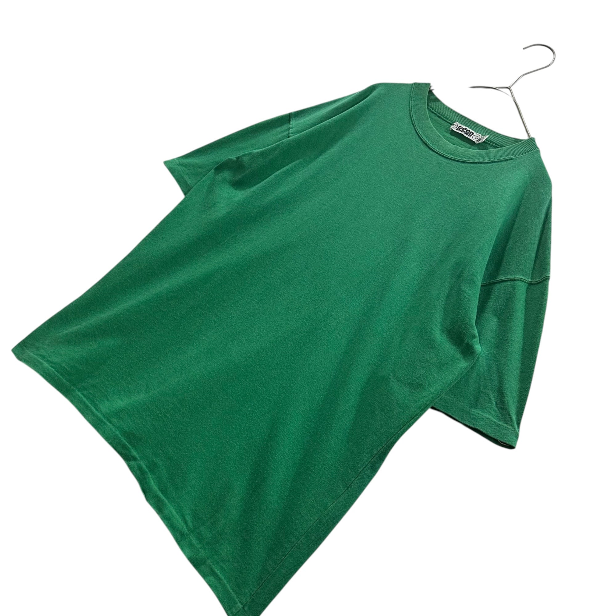 GOODENOUGH(グッドイナフ) 1997's One-point logo s/s T-shirt ワンポイント Gロゴ グラムG 半袖 Tシャツ M グリーン