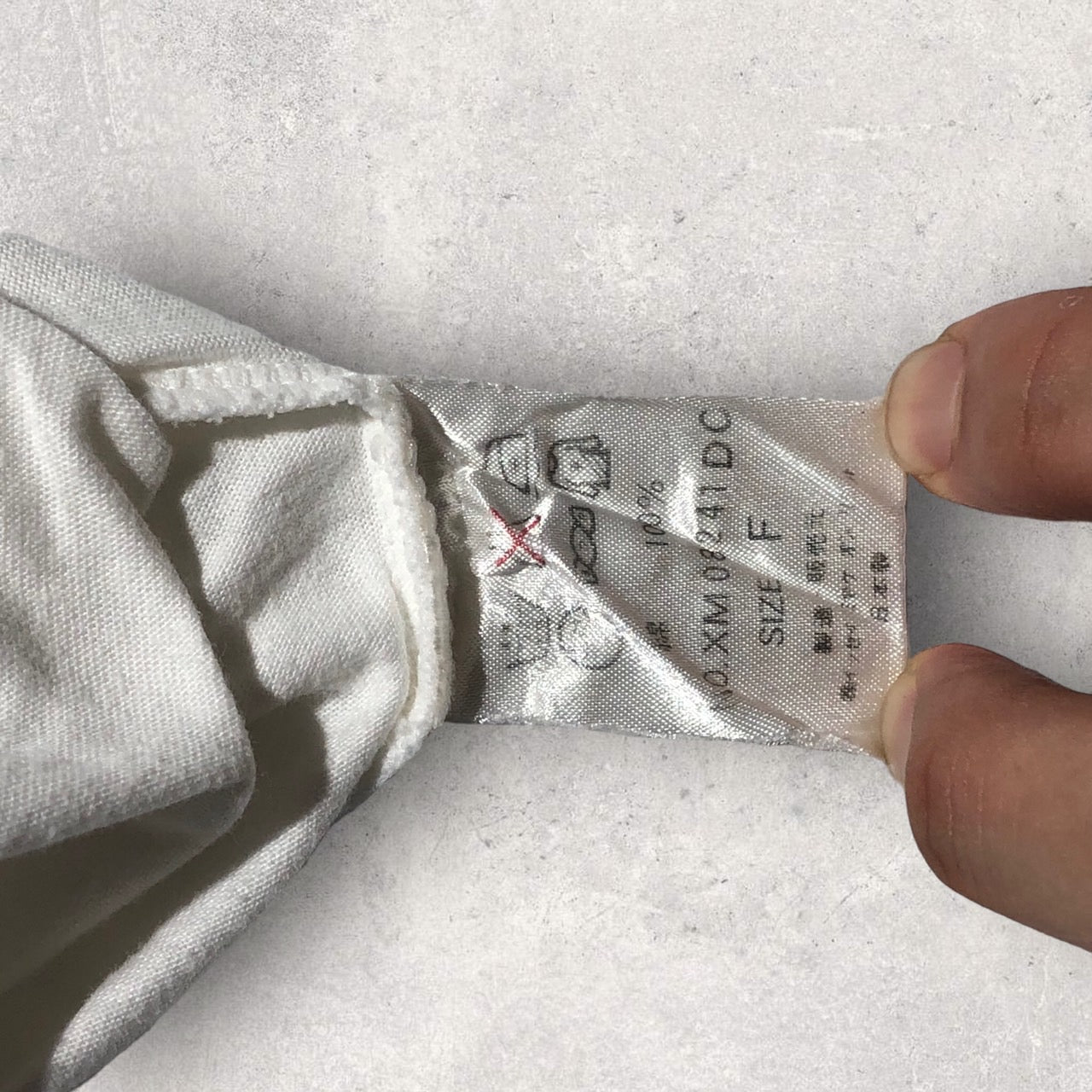 ISSEY MIYAKE MEN(イッセイミヤケメン) 80's vintage logo T-shirt 初期 ヴィンテージ ロゴ Tシャツ XM08241DC FREE ホワイト 筆タグ 80年代 半袖