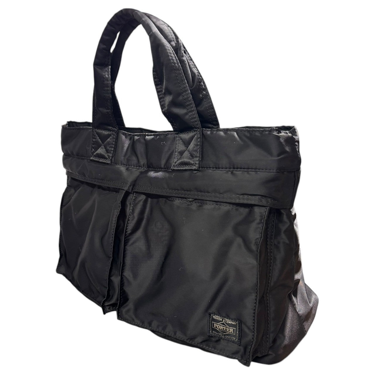 PORTER(ポーター) TANKER hand bag タンカー ハンド バッグ ナイロン ブラック トート ビジネス