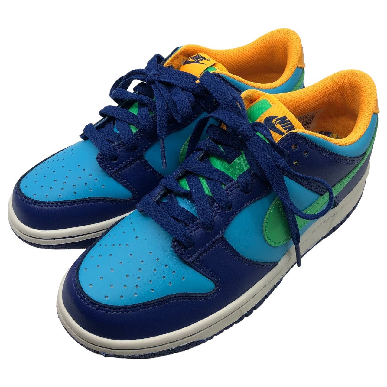 NIKE(ナイキ) J DUNK LOW ダンクロー DV1693-401 24cm バルチックブルー/ディープロイヤル/レーザーオレンジ ローカット スニーカー