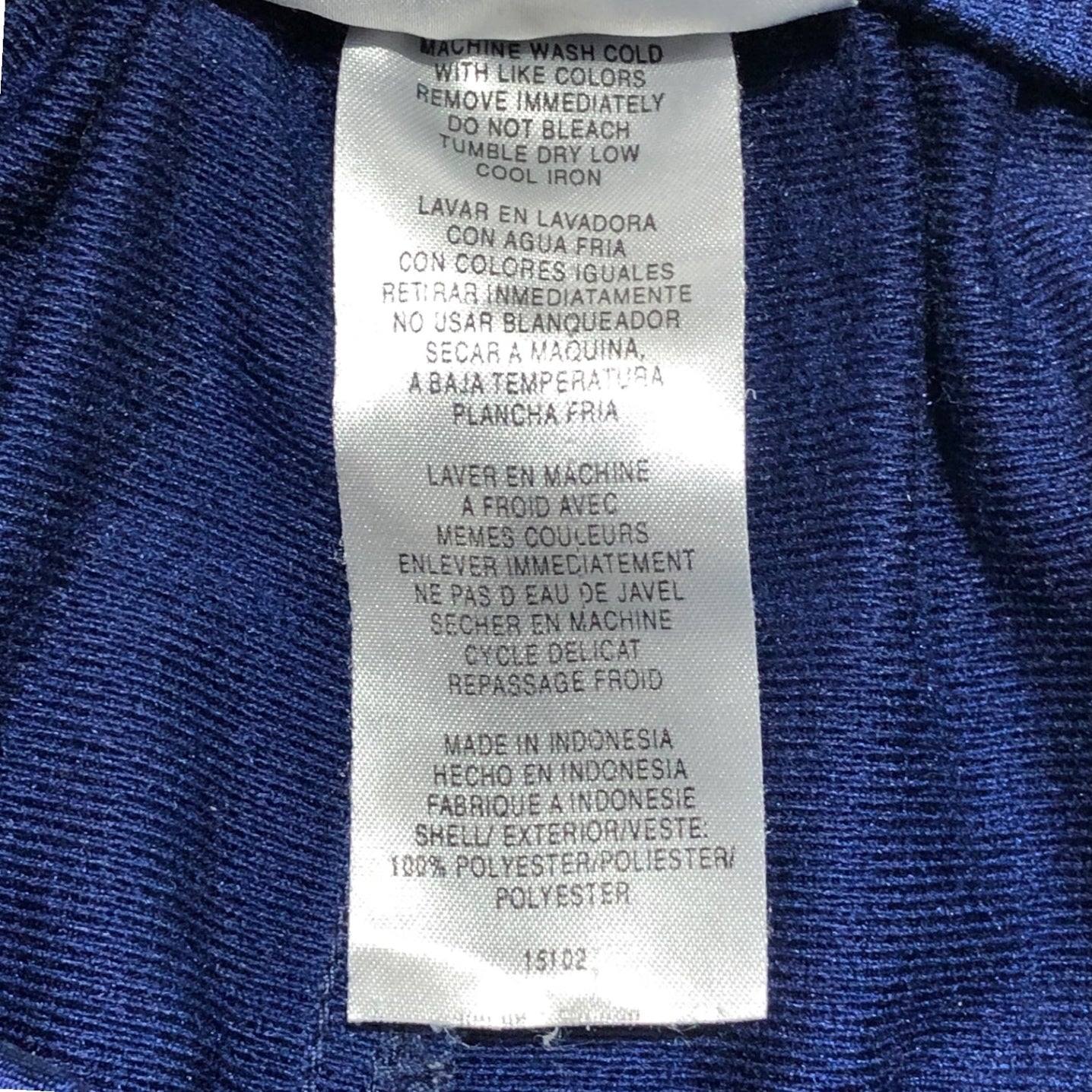 adidas(アディダス) 90's basketball pants バスケット パンツ 表記無し(FREE) ネイビー 万国旗タグ トラック パンツ ジャージ ワイド