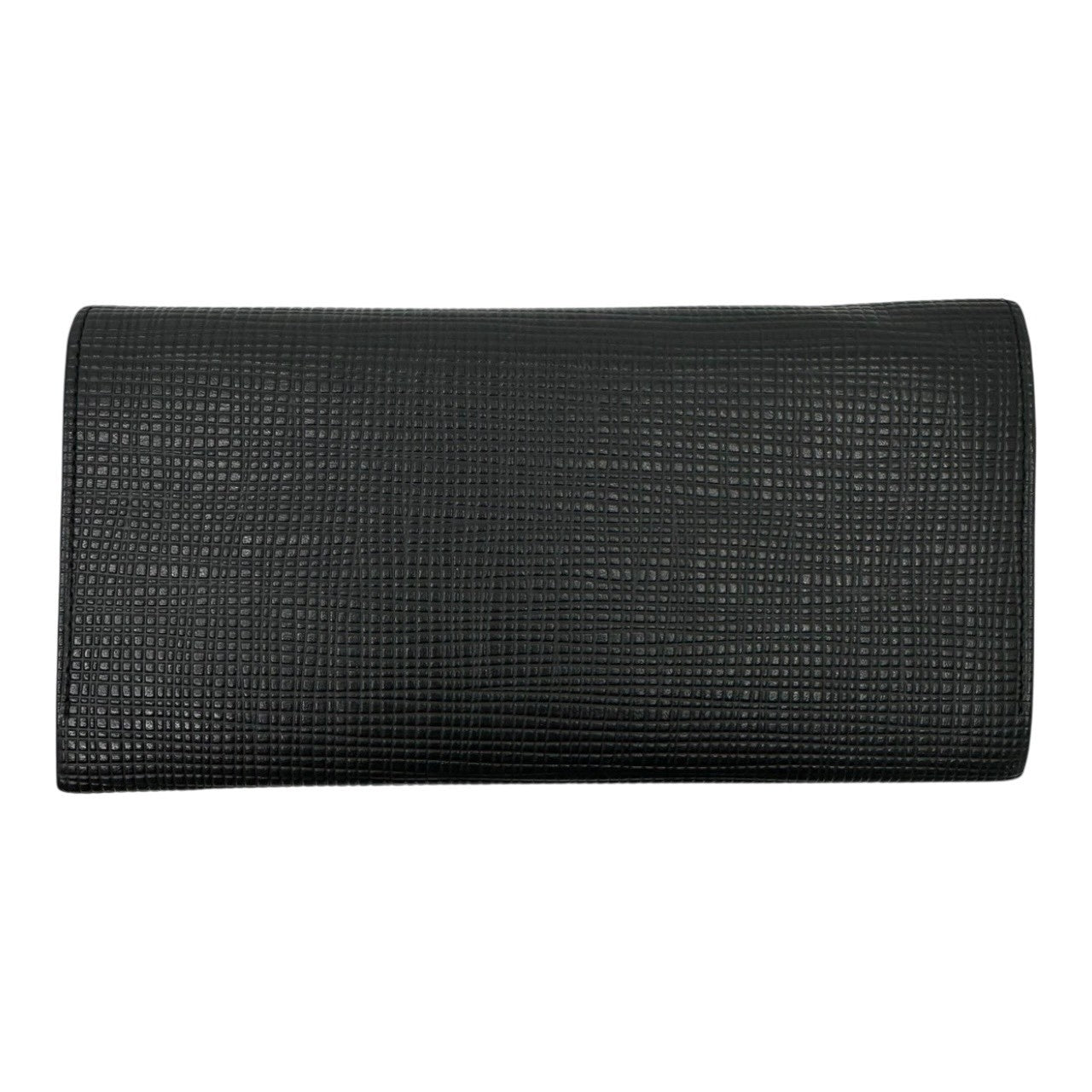 CALVIN KLEIN(カルバンクライン) Logo Leather Long Wallet ロゴ レザー 長財布 ブラック