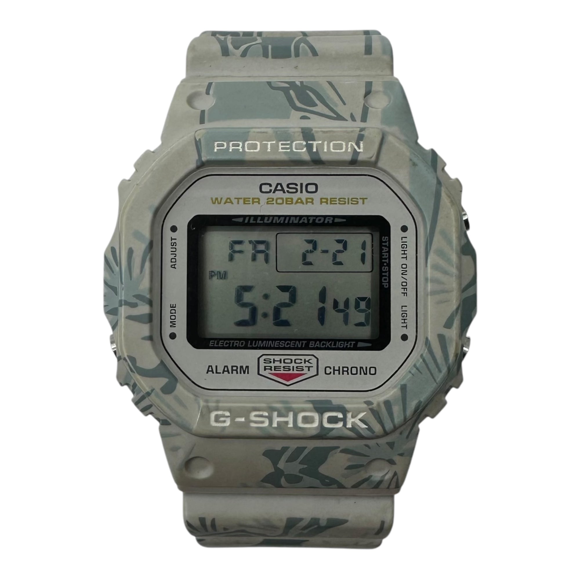 CASIO(カシオ) G-SHOCK “Seven Lucky Gods SHICHI-FUKU-JIN” Series 3rd “Hotei Takashi Model” 「七福神SHICHI-FUKU-JIN」シリーズ 第3弾「布袋尊モデル」 DW-5600SLG-7JR ライトブルー