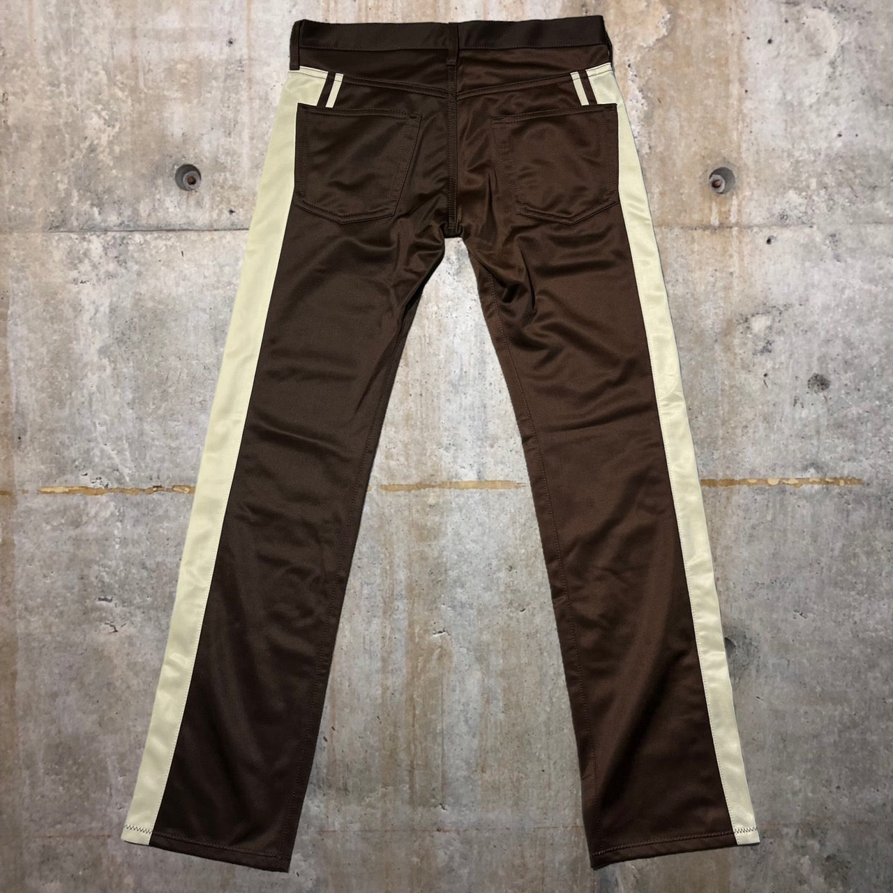 COMME des GARCONS JUNYA WATANABE MAN(コムデギャルソンジュンヤワタナベマン) 07SSサイドラインパンツ WS-S003 SS ブラウン AD2006