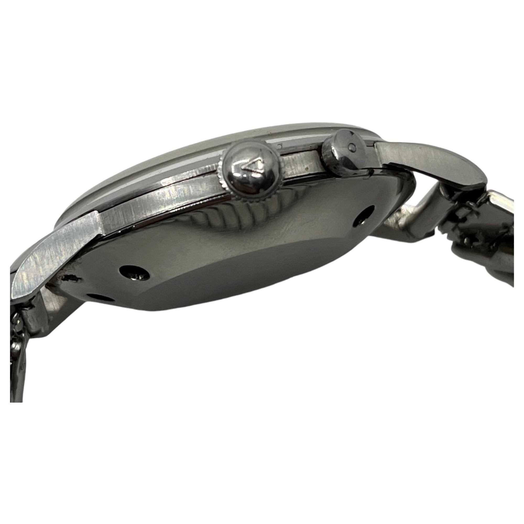 VULCAIN(ヴァルカン) Cricket vintage watch クリケット ヴィンテージ ウォッチ 自動巻き 文字盤:ホワイト シルバー 手巻き 腕時計 スイス製