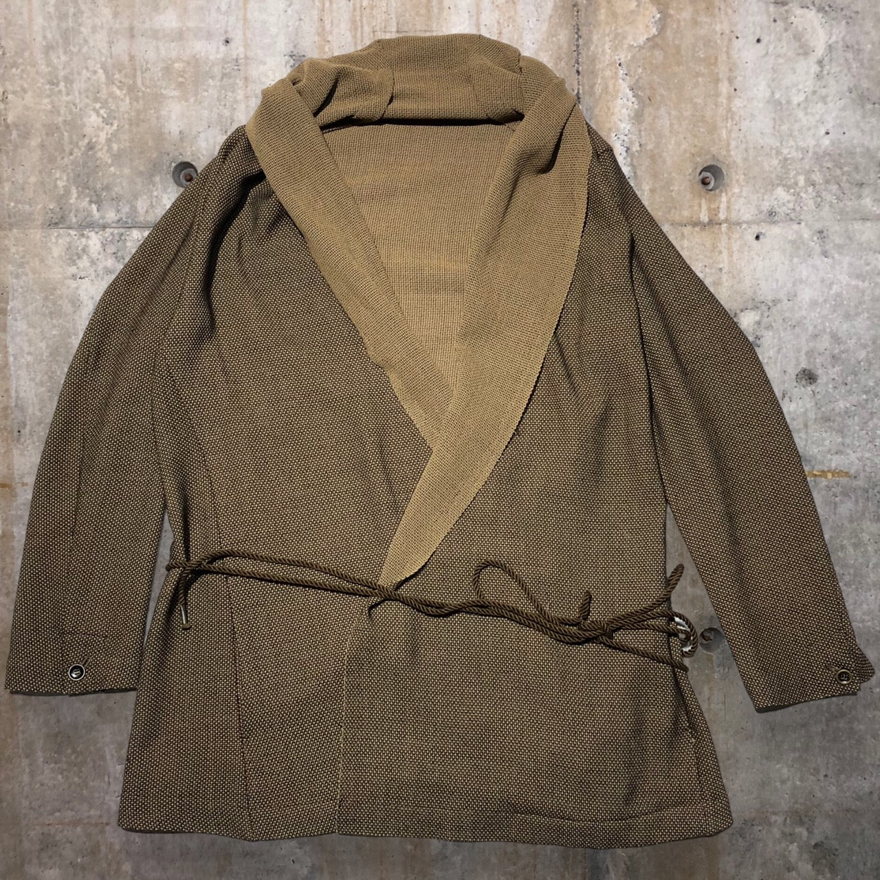 the Sakaki(ザサカキ) 居間着/imagi/羽織/カーディガン/ジャケット S ブラウン 廃版ブランド