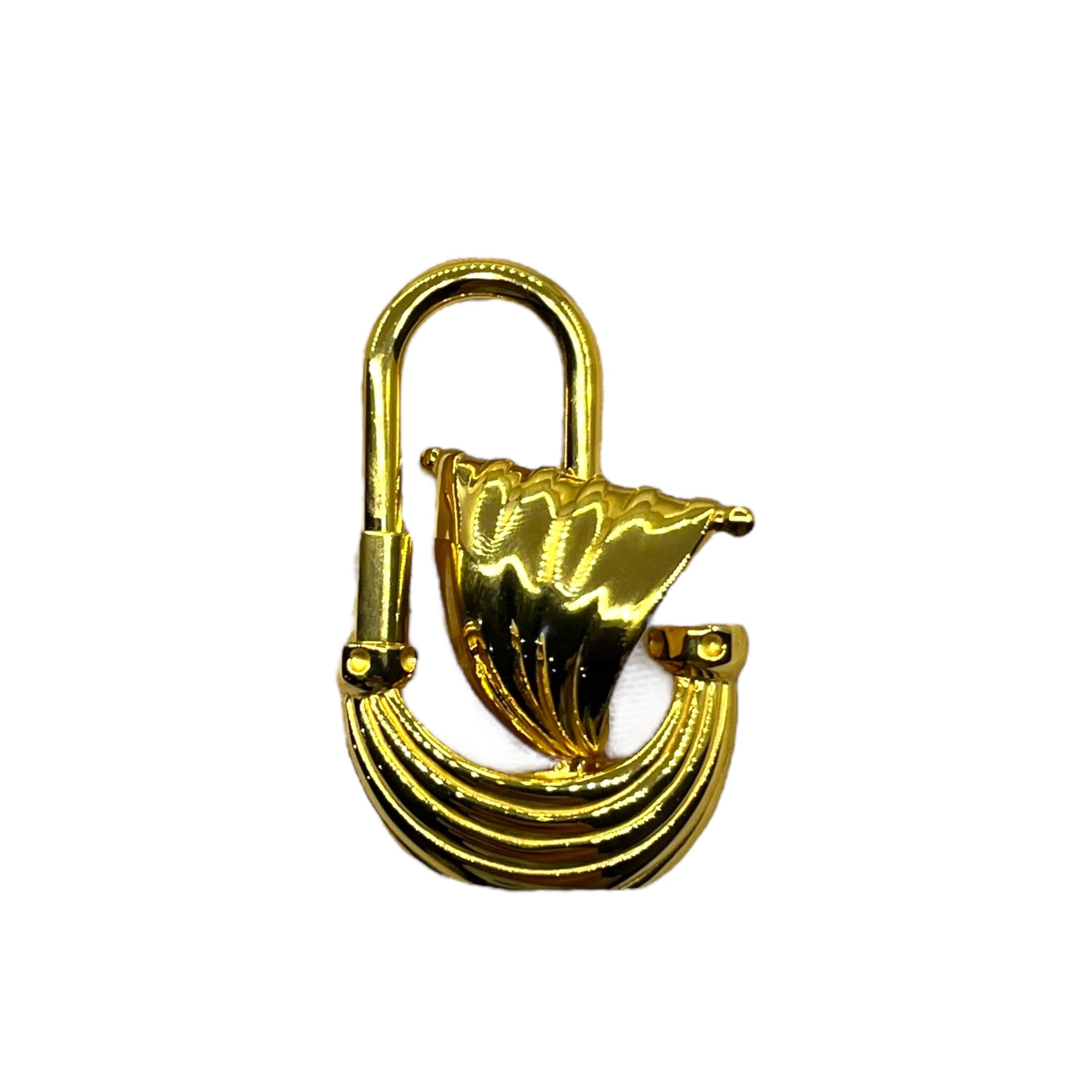 HERMES(エルメス) 2006年限定 パリの空気 パリの風 帆船 ヨット カデナ チャーム 可動式 年間テーマ 「L'Air de Paris」 ゴールド 箱付 ペンダントトップにも