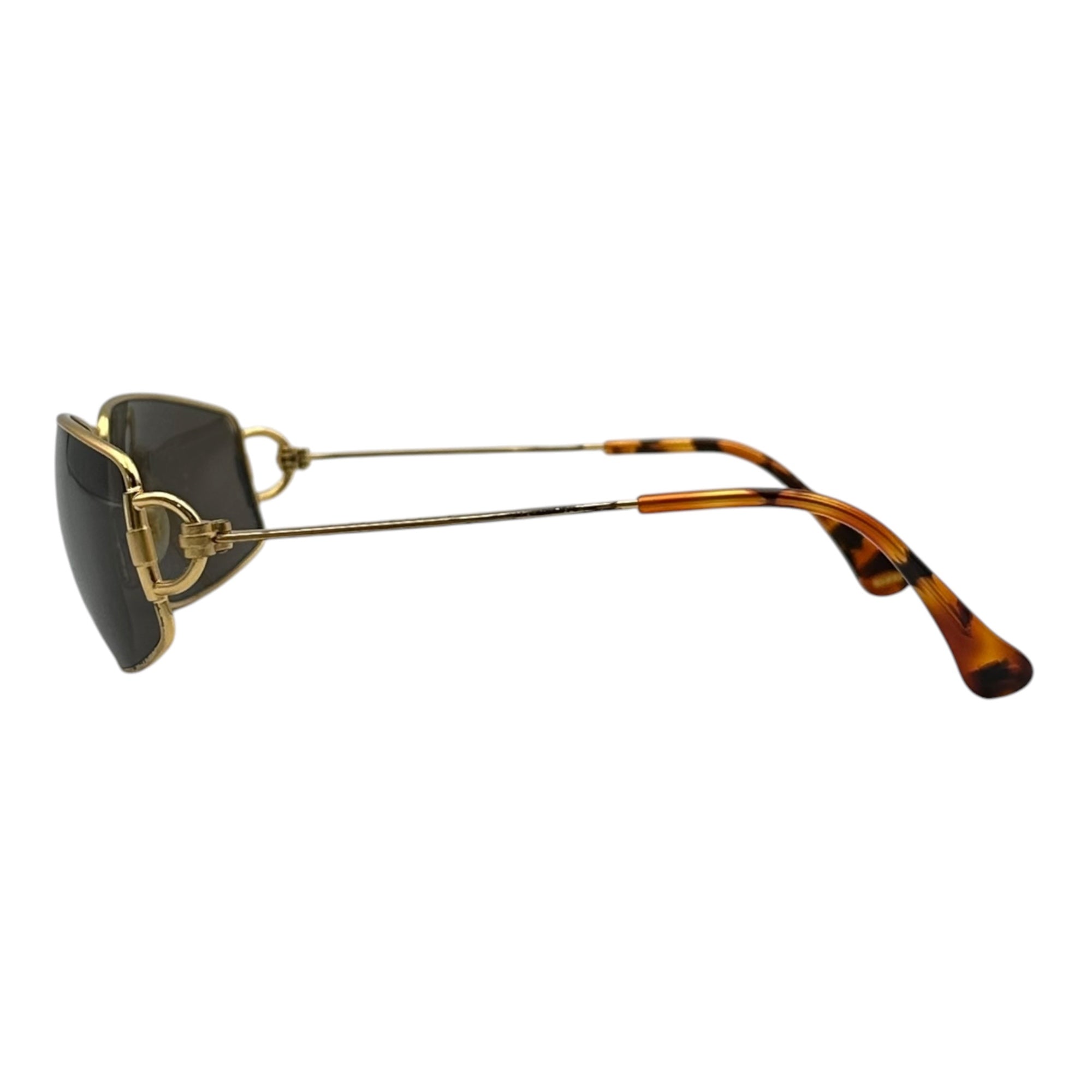 GUCCI(グッチ) Metal-Frame Sunglasses メタル フレーム サングラス GG 2601/S ゴールド×ブラック