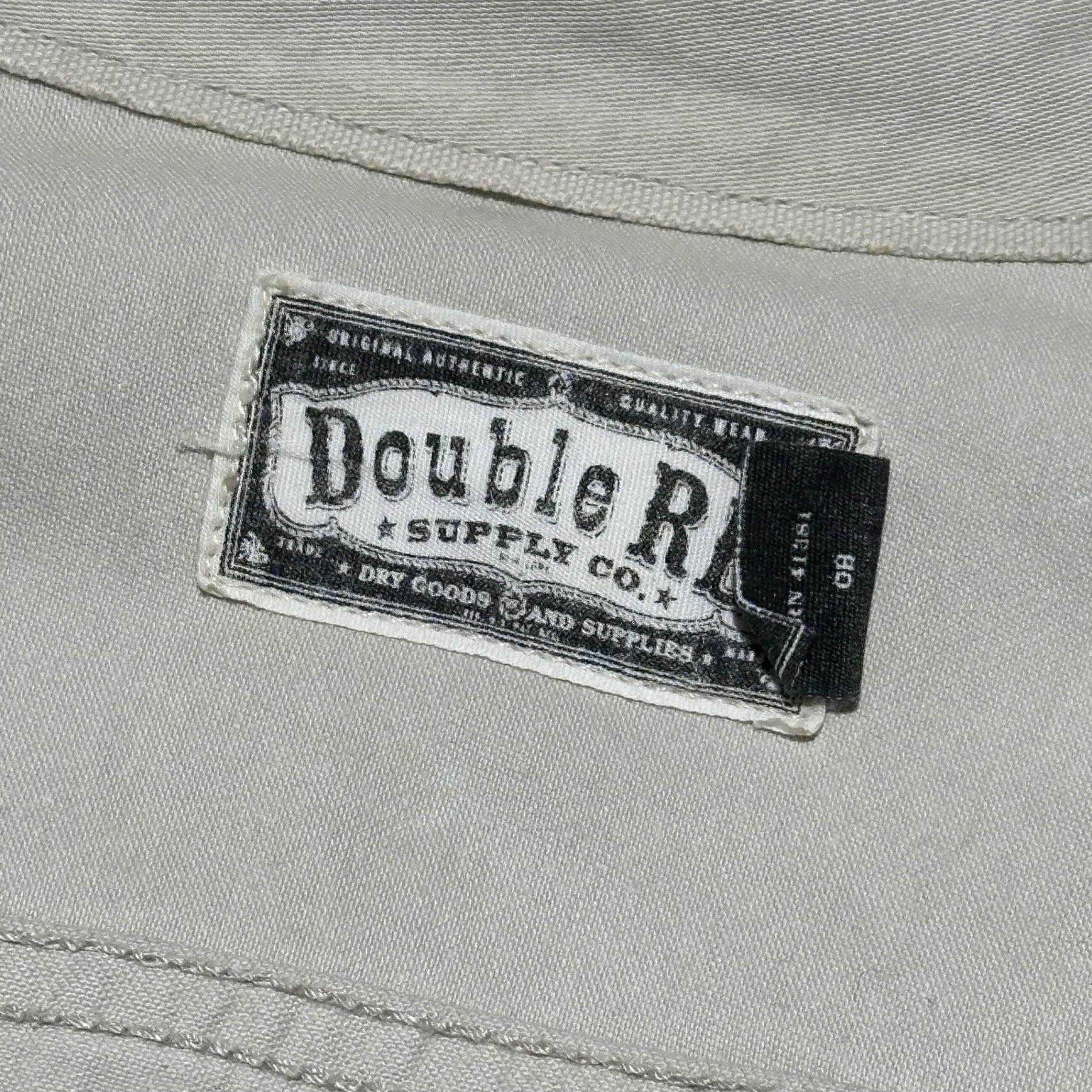 RRL(ダブルアールエル) 00's Western Stitch Vintage-Washed Jacket ウエスタン ステッチ ヴィンテージ加工 ジャケット JR-RL-HM-4182 M アイボリー