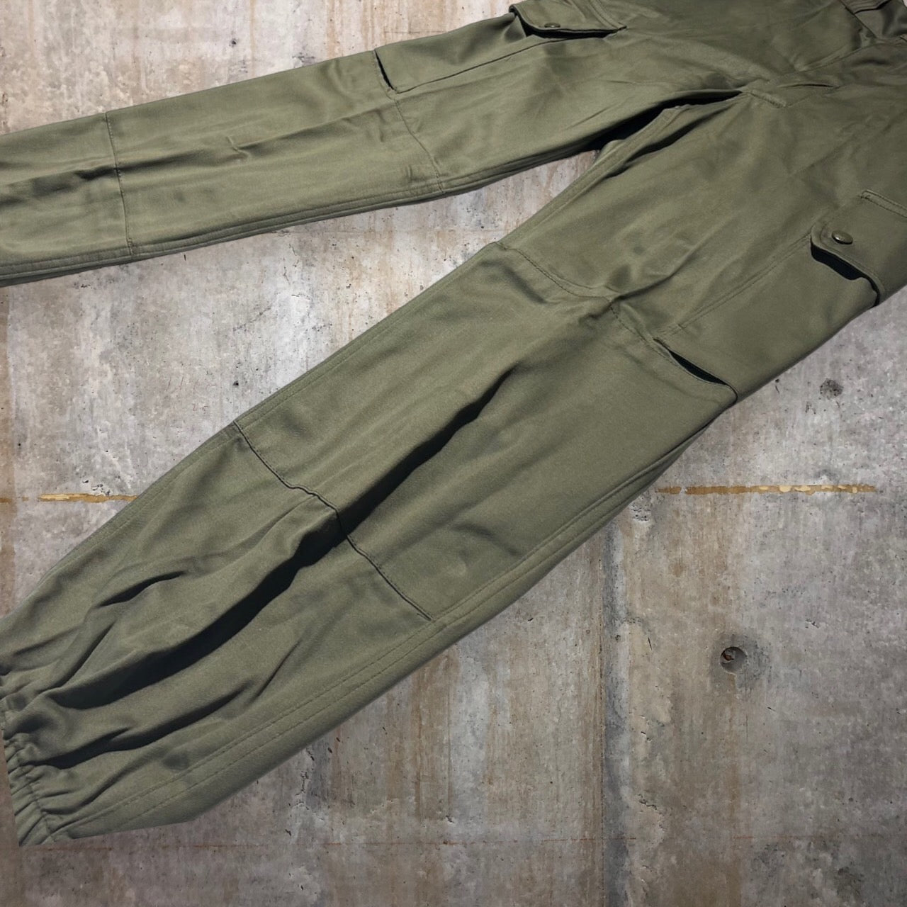 FRENCH MILITARY(フランス軍) F-2パラシュートパンツ 76(S) カーキ