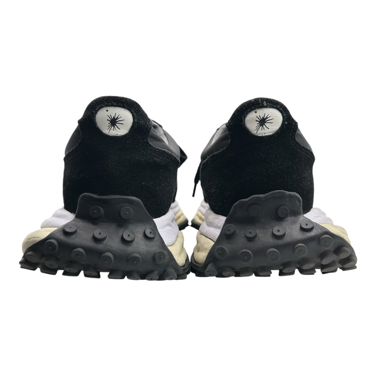 Maison MIHARA YASUHIRO(メゾンミハラヤスヒロ) "LARRY" OG Sole Mix Material Low-top Sneaker ローカット スニーカー A14FW703 45 ブラック