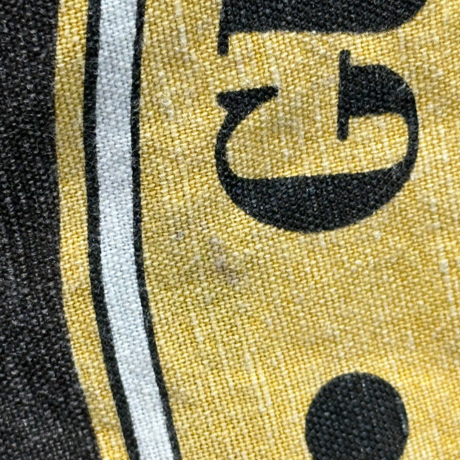 VINTAGE(ヴィンテージ) Ireland Beer Hemp Apron アイルランド ビール 麻 エプロン ブラウン×イエロー