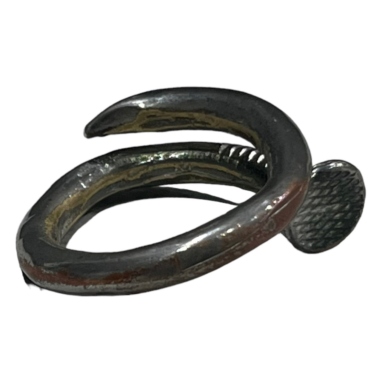 Martin Margiela(マルタンマルジェラ) nail ring/真鍮製釘リング 35UQ054 M(20号 FREE) シルバー