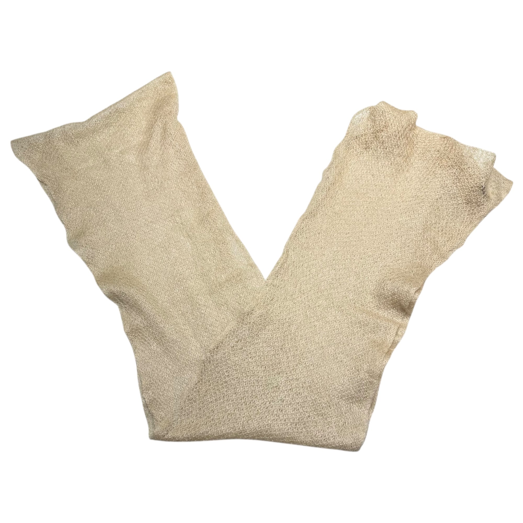 DRIES VAN NOTEN(ドリスヴァンノッテン) Mohair Mesh Scarf モヘア メッシュ マフラー ライトピンク