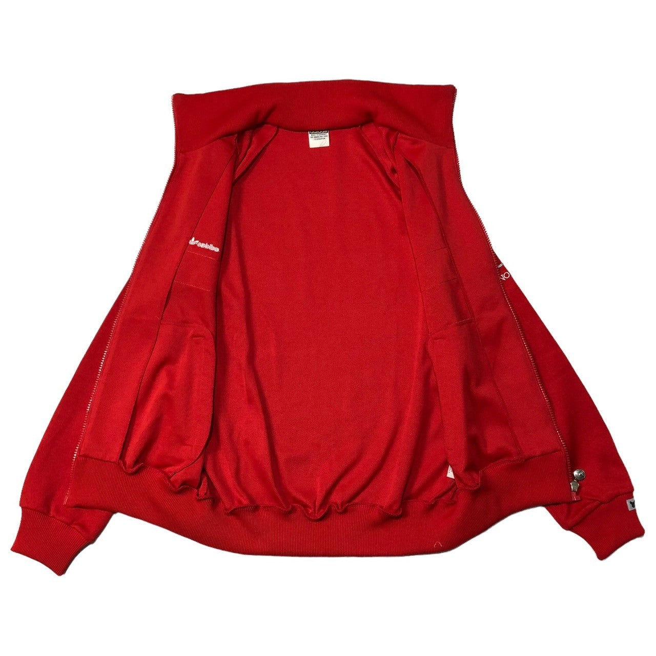 adidas(アディダス) 70's ~ 80's W.GERMANY track jacket 西ドイツ製 トラックジャケット TAD-7T 90-4(M程度) レッド 70年代~80年代 デサント製 BOI-FIX