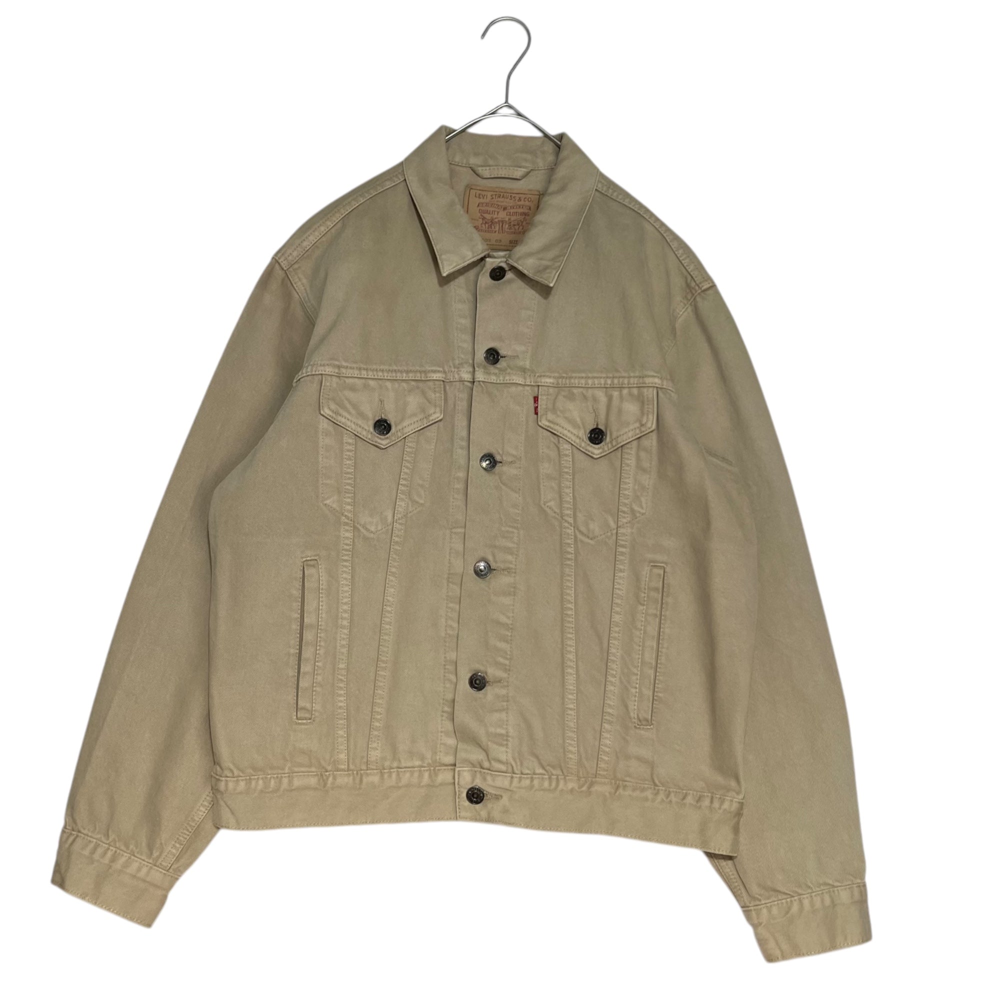 Levi's(リーバイス) 90's EURO 3rd trucker jacket トラッカー ジャケット 70503 M ベージュ ユーロリーバイス デニム