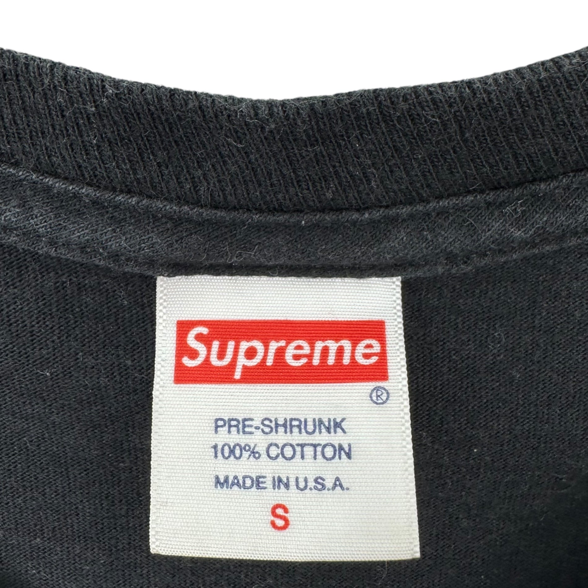 SUPREME(シュプリーム) 20SS Chrome Logo Tee ロゴ プリント Tシャツ S ブラック