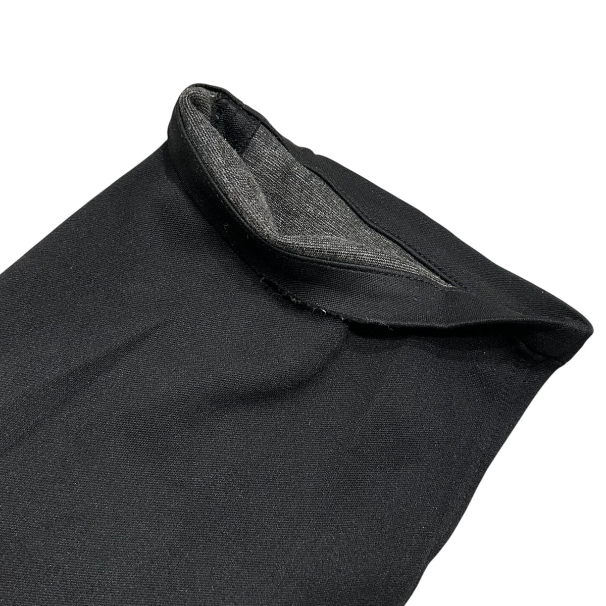 COMME des GARCONS HOMME(コムデギャルソンオム) 2005AW Garment-Dyed Polyester Pants ポリエステル 製品染め ストレート パンツ HP-P003 L ブラック AD2005