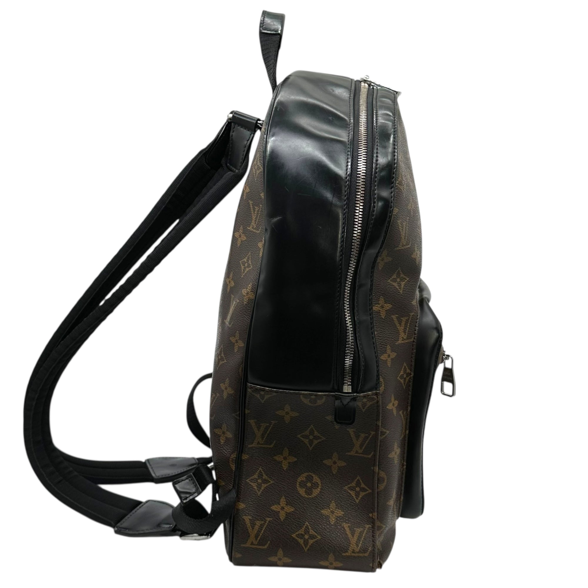 LOUIS VUITTON(ルイヴィトン) モノグラム・マカサー ジョッシュ リュック デイパック バックパック 型番:M41530 ブラウン×ブラック 製造番号:SP1199