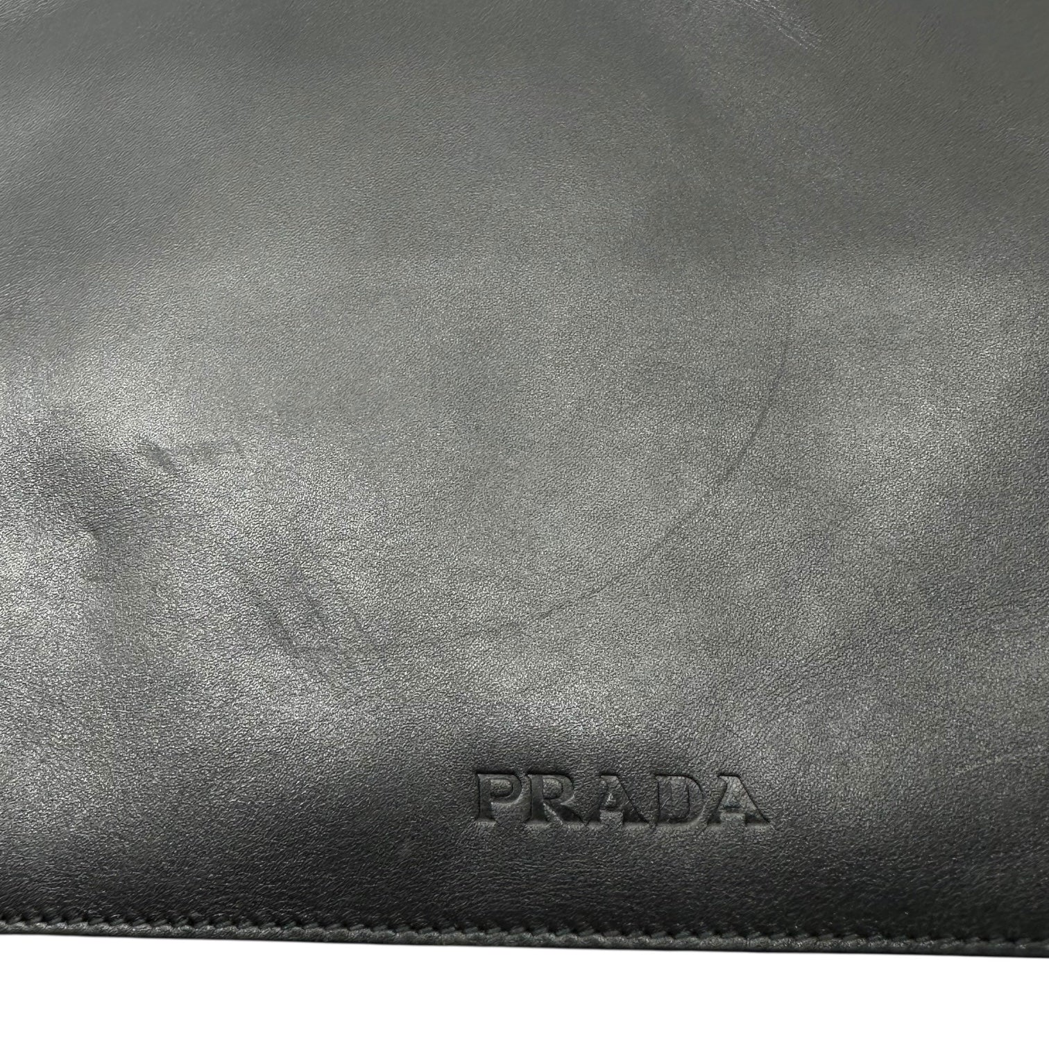 PRADA(プラダ) 1999FW Archive Leather Shoulder Bag アーカイブ レザー ショルダー バッグ ブラック 90's 90年代
