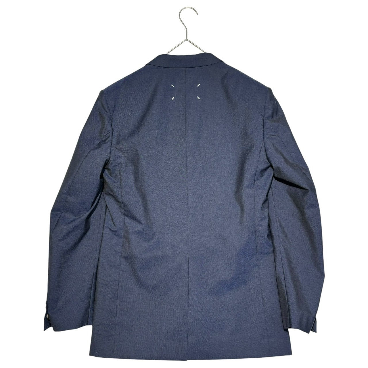 MAISON MARGIELA(メゾンマルジェラ) 19AW 2B wool tailored jacket set up ウール テーラードジャケット セットアップ S50FT0082 44(S程度) ネイビー スーツ スラックス 四つタグ