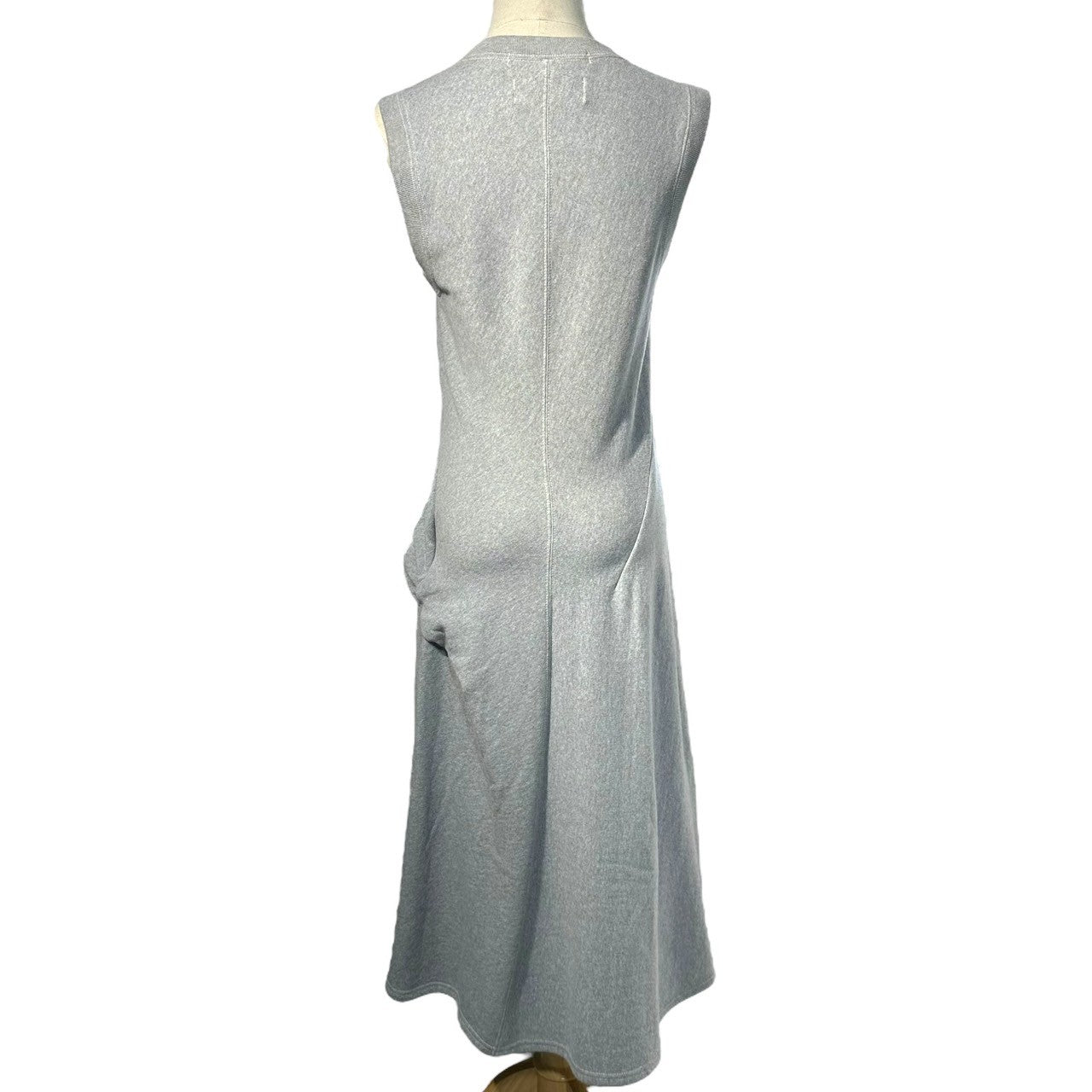 COMME des GARCONS JUNYA WATANABE × 10 corso como(コムデギャルソンジュンヤワタナベ × ディエチコルソコモ) 10AW Sleeveless Sweatshirt Dress ノースリーブ スウェット ワンピース SF-T104 FREE グレー AD2010