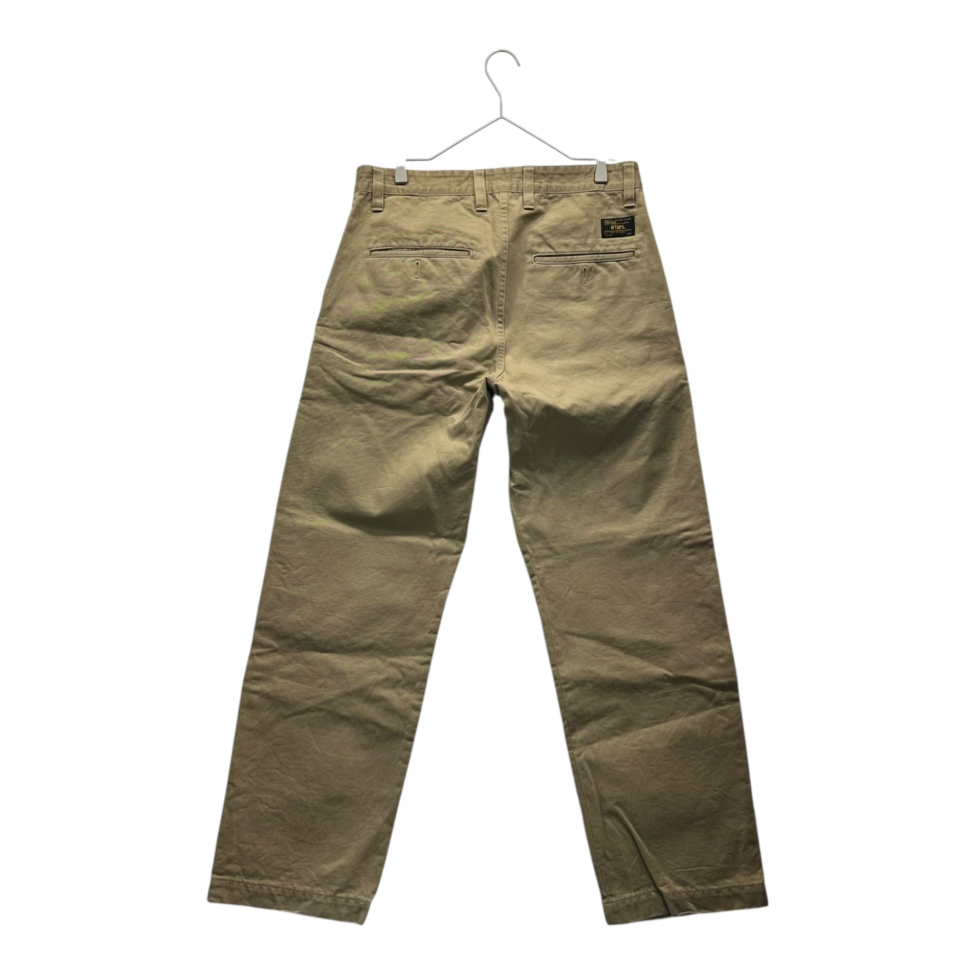 WTAPS(ダブルタップス) TROUSERS COTTON CHINO WAY OF LIFE コットン チノ トラウザー パンツ 112LTDT-PTM05 M ベージュ