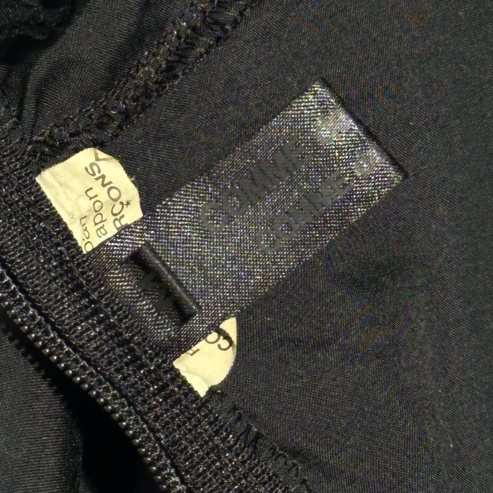 COMME des GARCONS COMME des GARCONS(コムデギャルソンコムデギャルソン) 15AW Asymmetrical Ruffle collar L/S Blouse アシンメトリー フリル カラー 長袖 ブラウス RP-B026 M ブラック AD2015