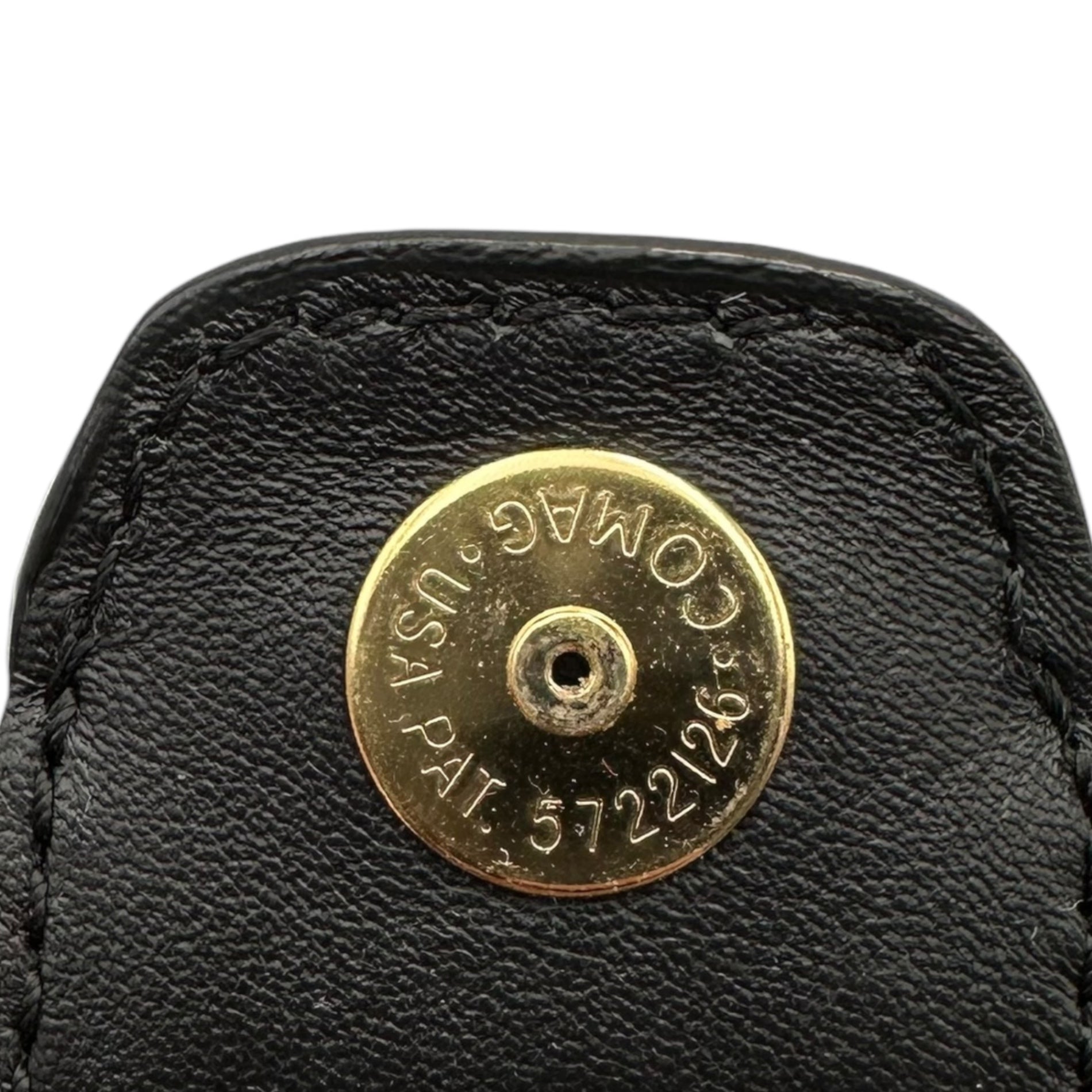COACH(コーチ) Campbell Satchel Leather 2WAY Shoulder Bag キャンベル サッチェル レザー 2WAY ショルダー バッグ F24690 ブラック ハンド