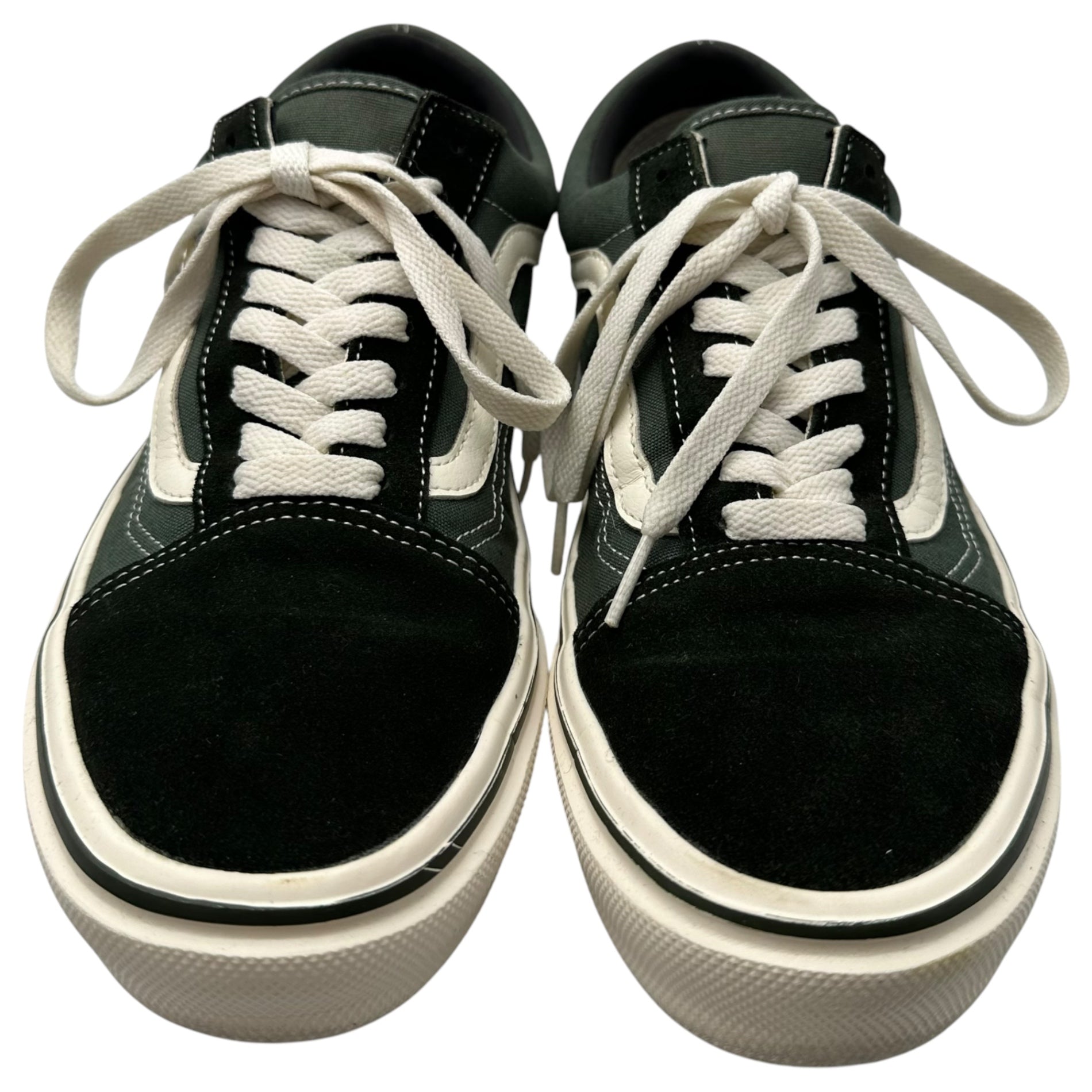 VANS(バンズ) Old School Light オールド スクール ライト ローカット スニーカー V36 LITE 27cm グリーン×ブラック×ホワイト