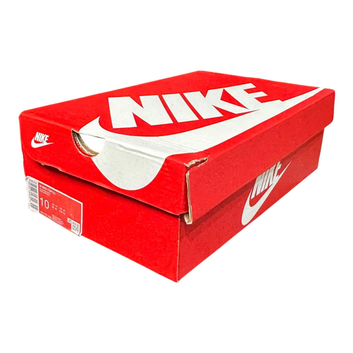 NIKE(ナイキ) W CORTEZ LEATHER コルテッツ DN1791 006 27cm ブラック×ペールアイボリー スニーカー