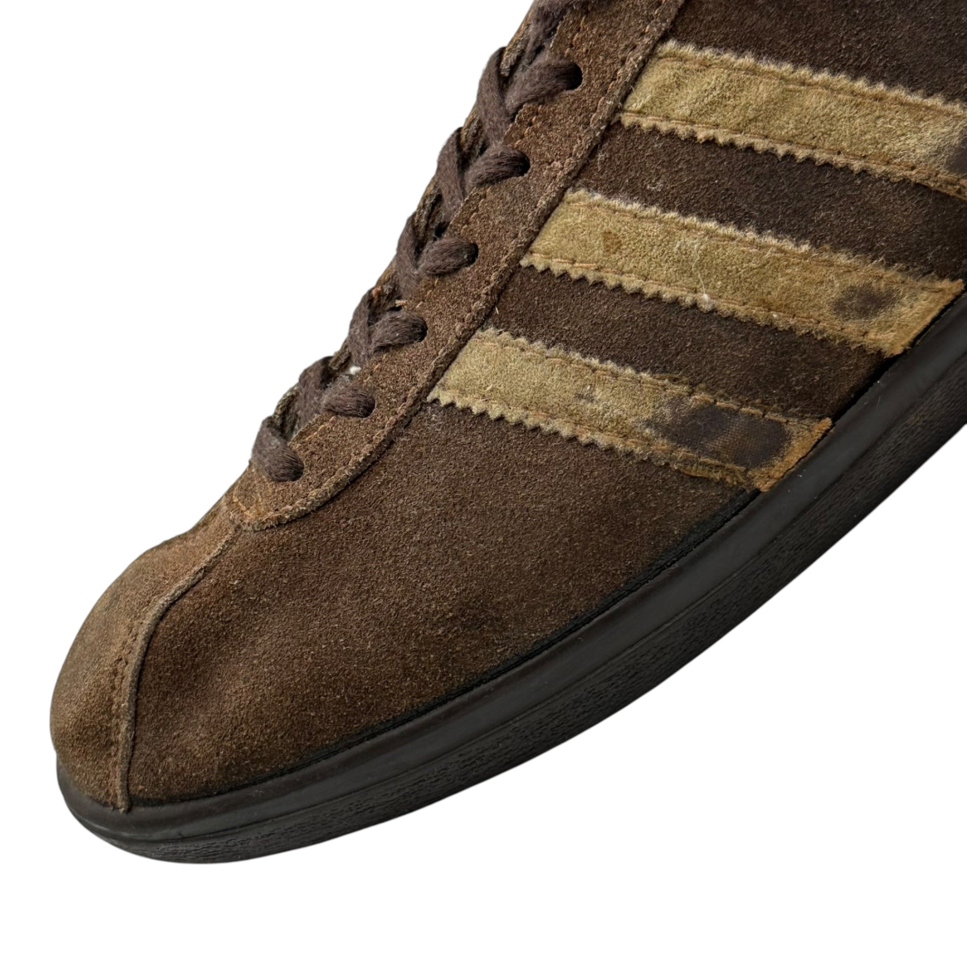 adidas(アディダス) 70~80's HAWAI Low-cut sneakers 70年 80年代 ハワイ ローカット スニーカー 12(30cm程度) ブラウン 稀少 フランス製