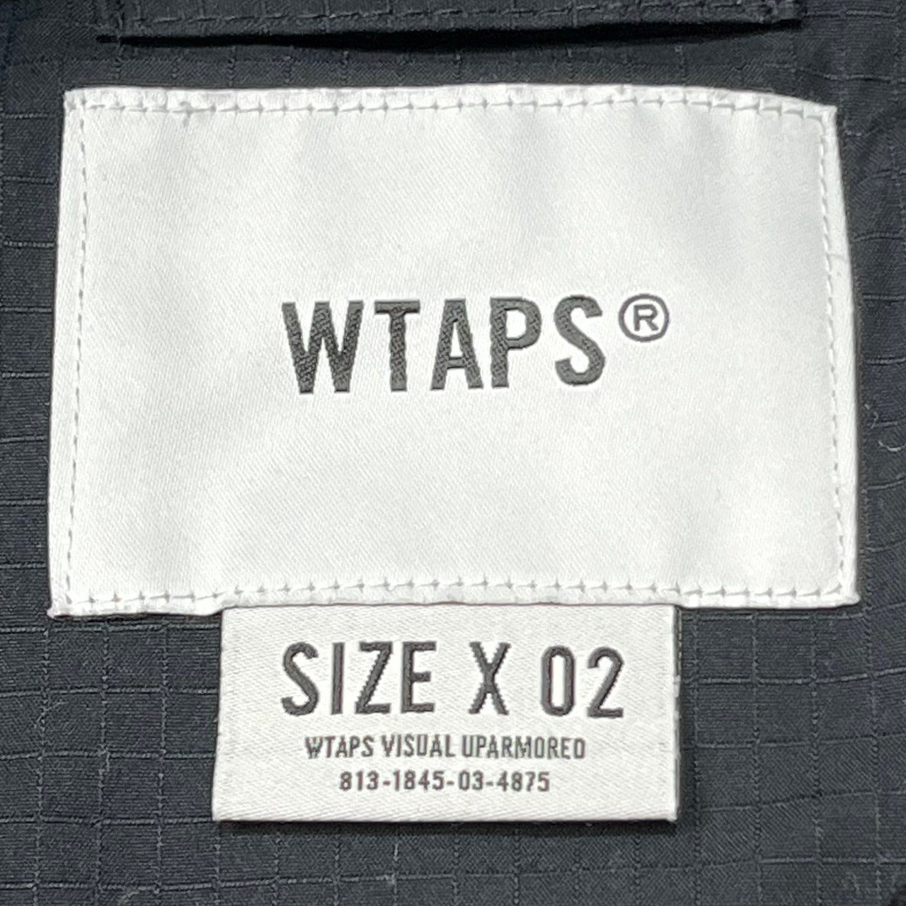 WTAPS(ダブルタップス) 22AW SMOCK 01 JACKET WTVUA BLACK 222TQDT-JKM02 SIZE 02(M) ブラック