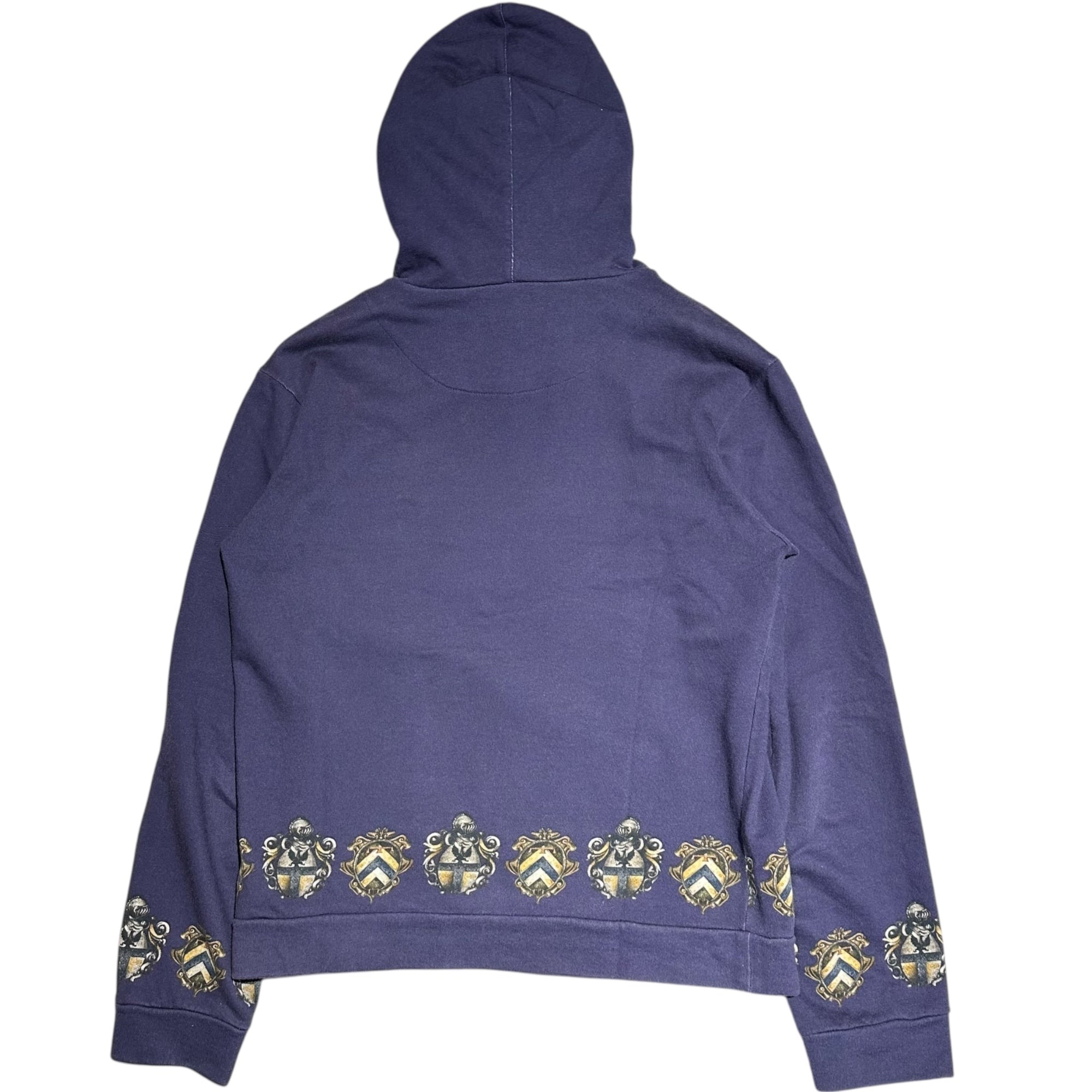 DOLCE&GABBANA(ドルチェ&ガッバーナドルガバ) "Virgin Mary" Printed pullover hoodie 聖母マリア プリント プルオーバー パーカー G9AD8T G7AHZ 44(XS程度) ネイビー